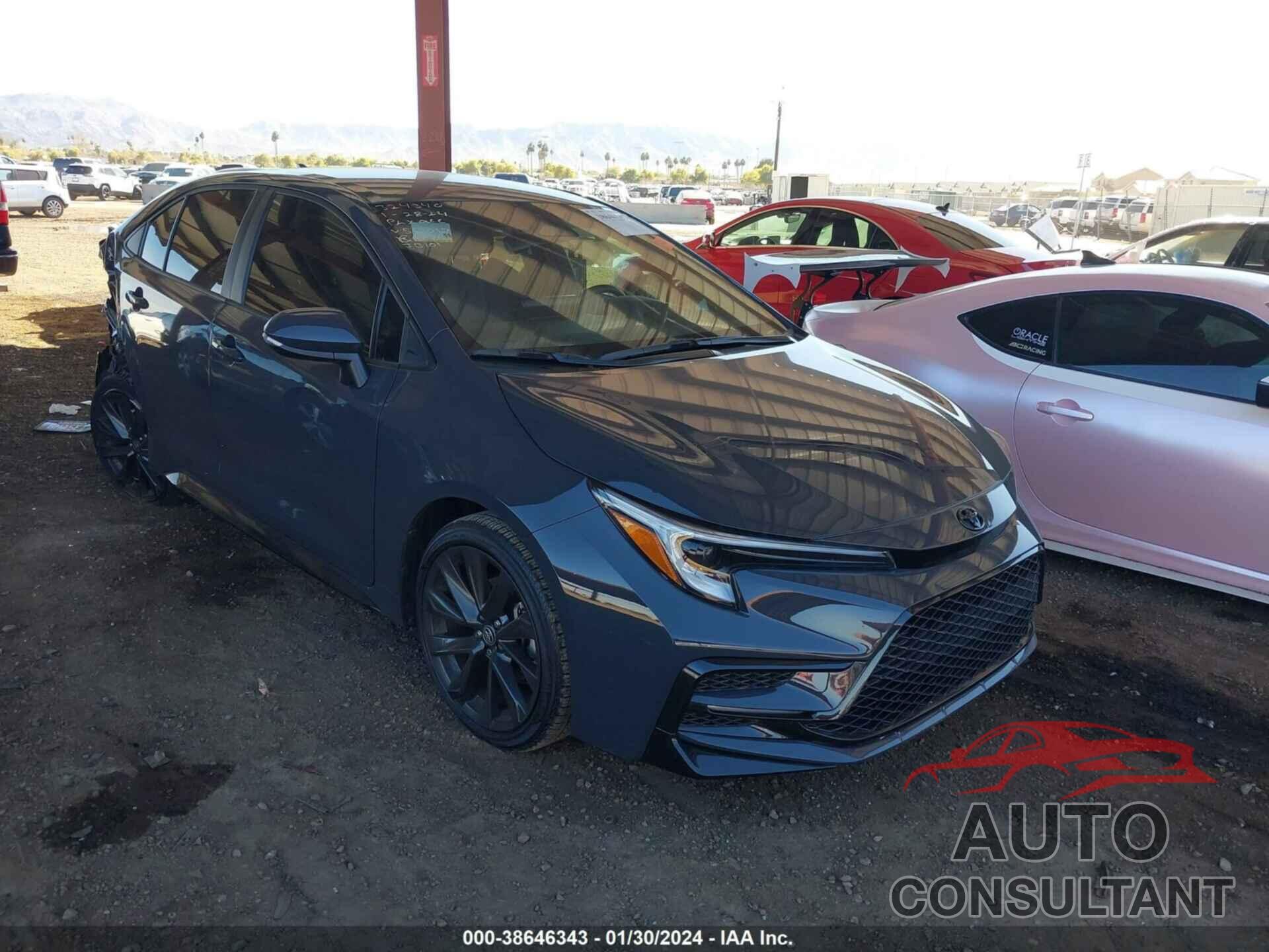 TOYOTA COROLLA 2023 - JTDS4MCE8P3517017