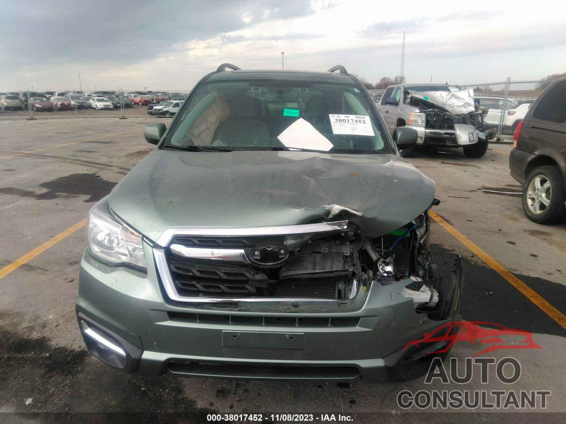 SUBARU FORESTER 2017 - JF2SJAGC7HH481844