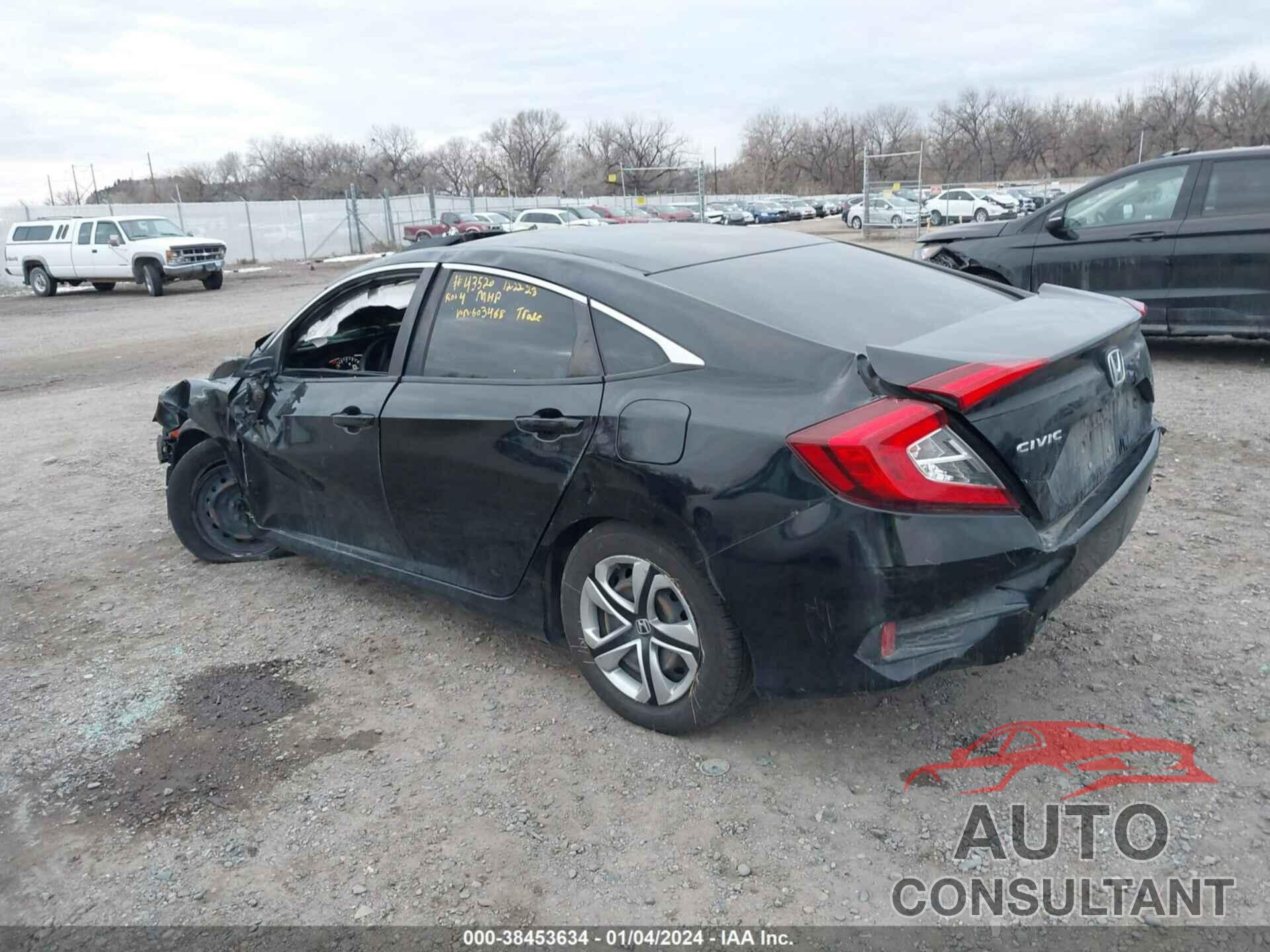 HONDA CIVIC 2018 - 2HGFC2F58JH603468