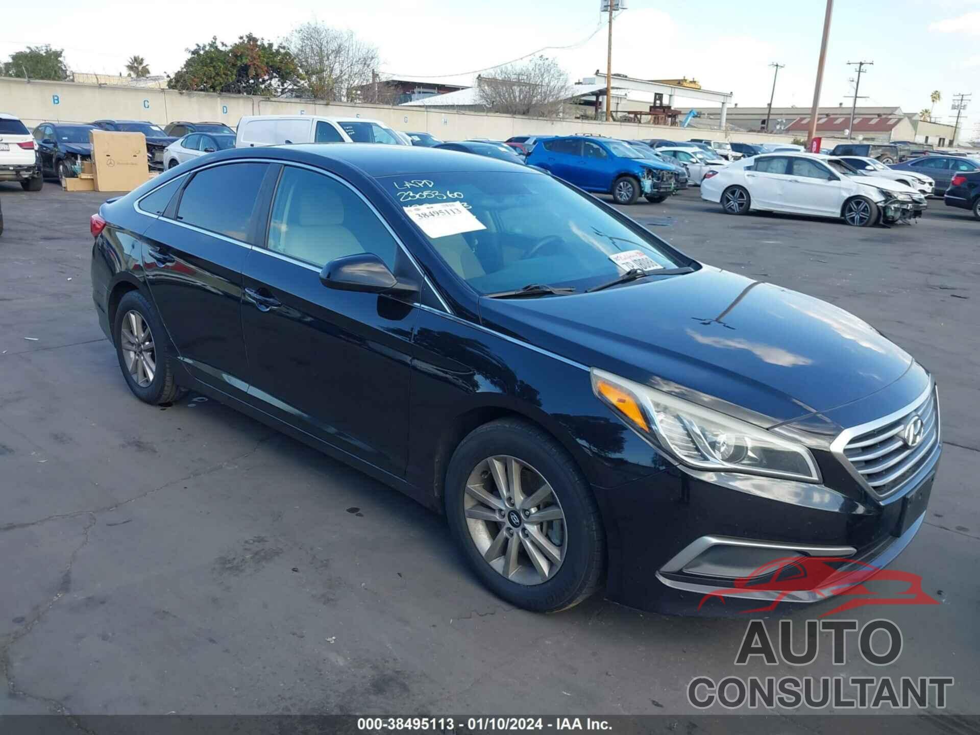HYUNDAI SONATA 2016 - 5NPE24AF9GH275177