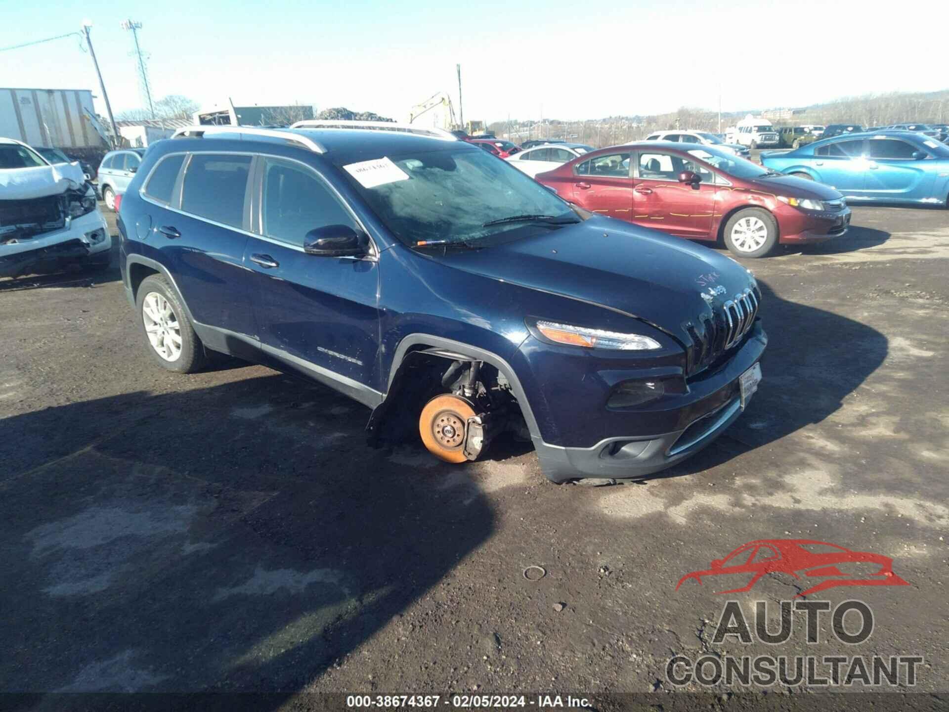 JEEP CHEROKEE 2016 - 1C4PJMDB8GW244582