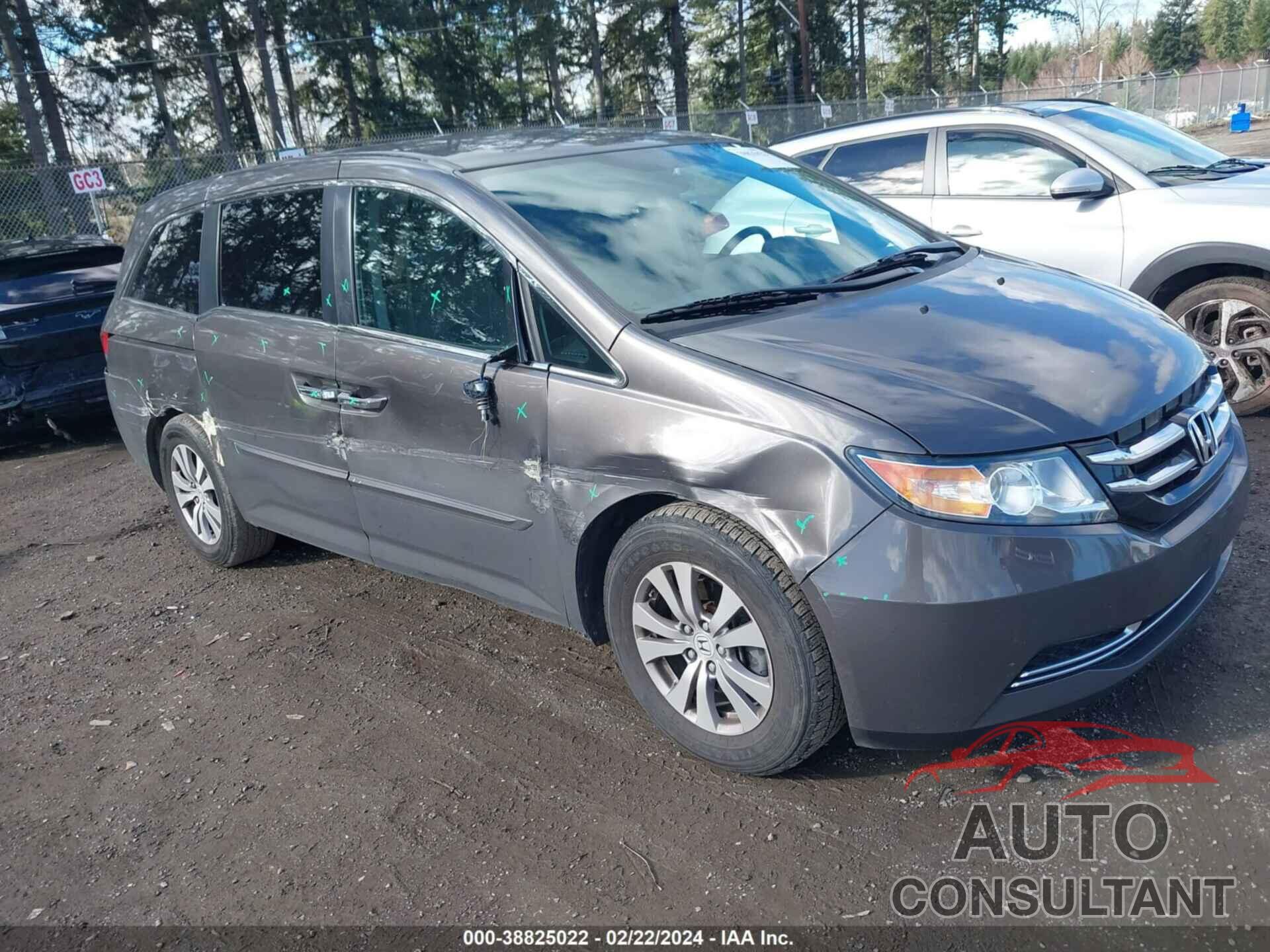 HONDA ODYSSEY 2016 - 5FNRL5H3XGB017376