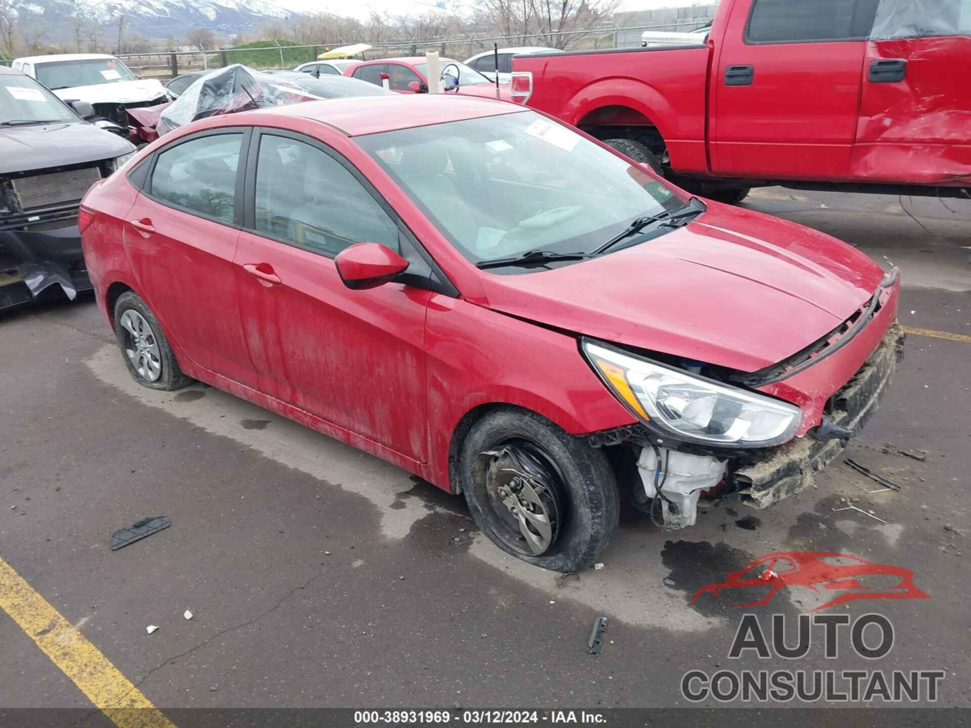 HYUNDAI ACCENT 2017 - KMHCT4AE8HU217964