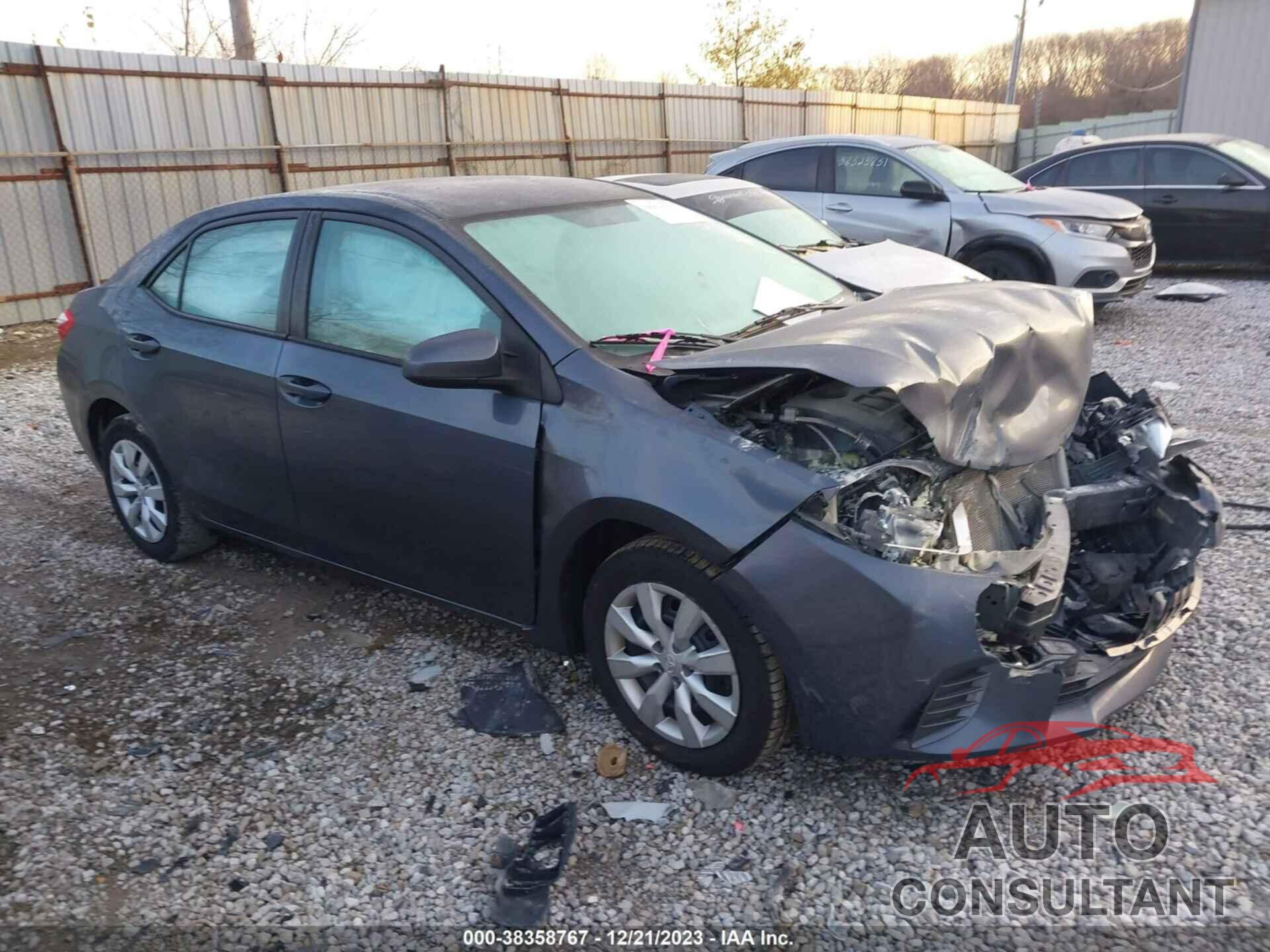 TOYOTA COROLLA 2016 - 5YFBURHE0GP479814