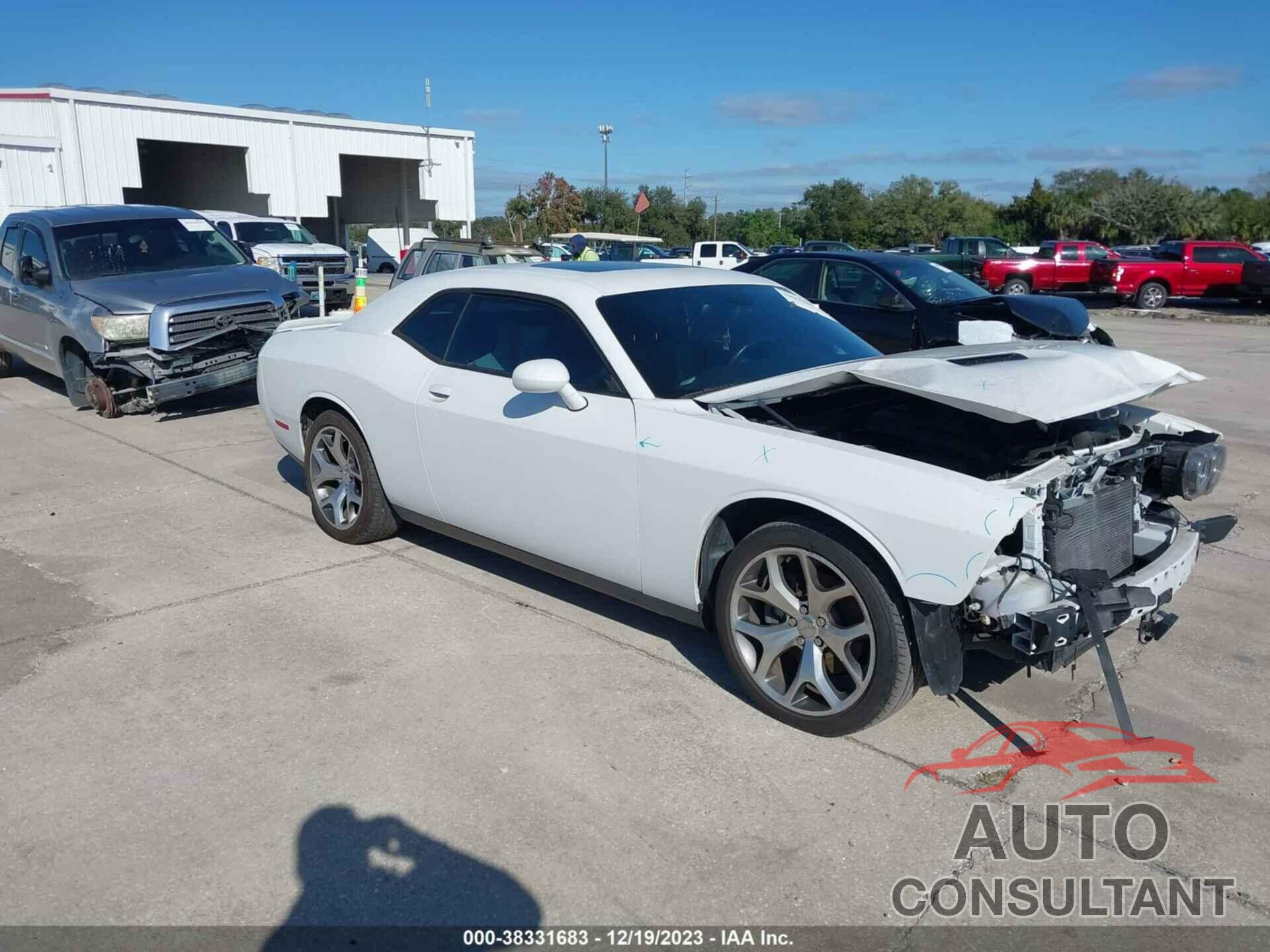 DODGE CHALLENGER 2016 - 2C3CDZAG8GH102075