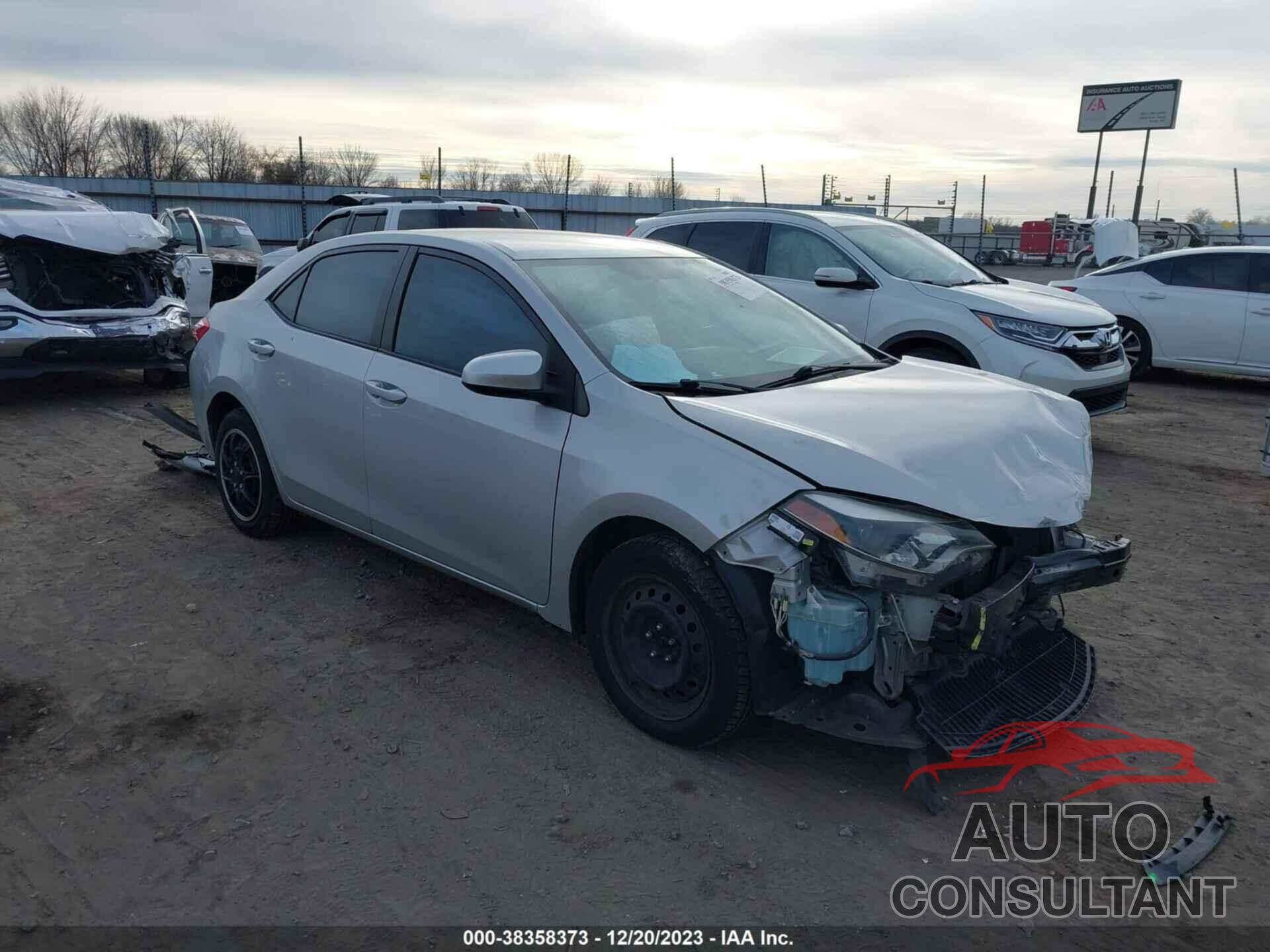 TOYOTA COROLLA 2016 - 5YFBURHE8GP436158