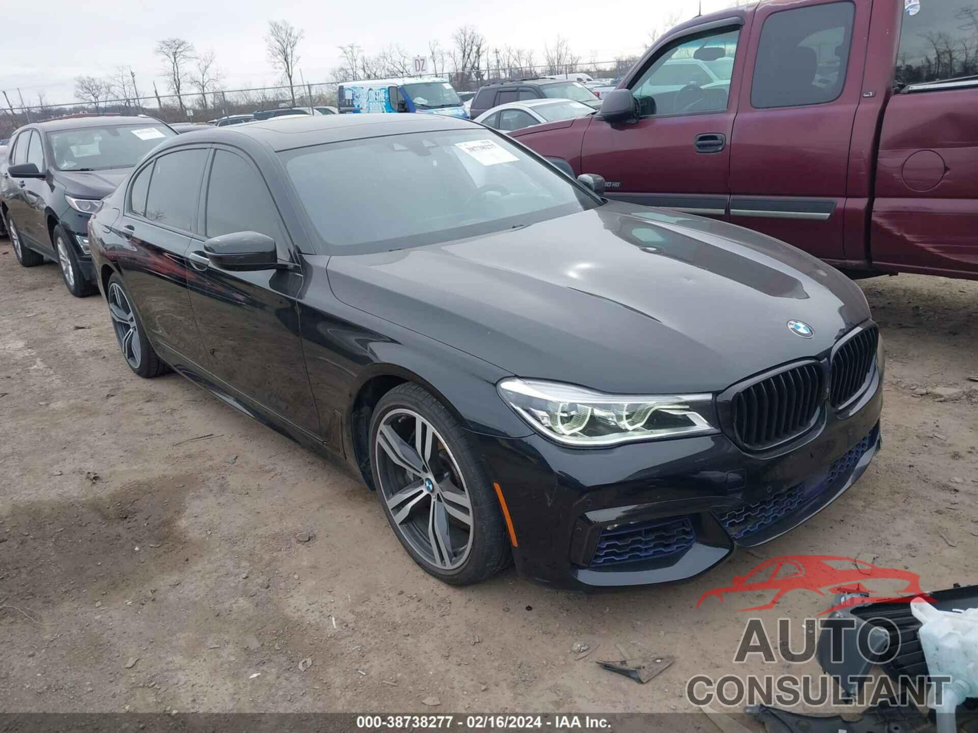 BMW 750I 2016 - WBA7F2C58GG420698