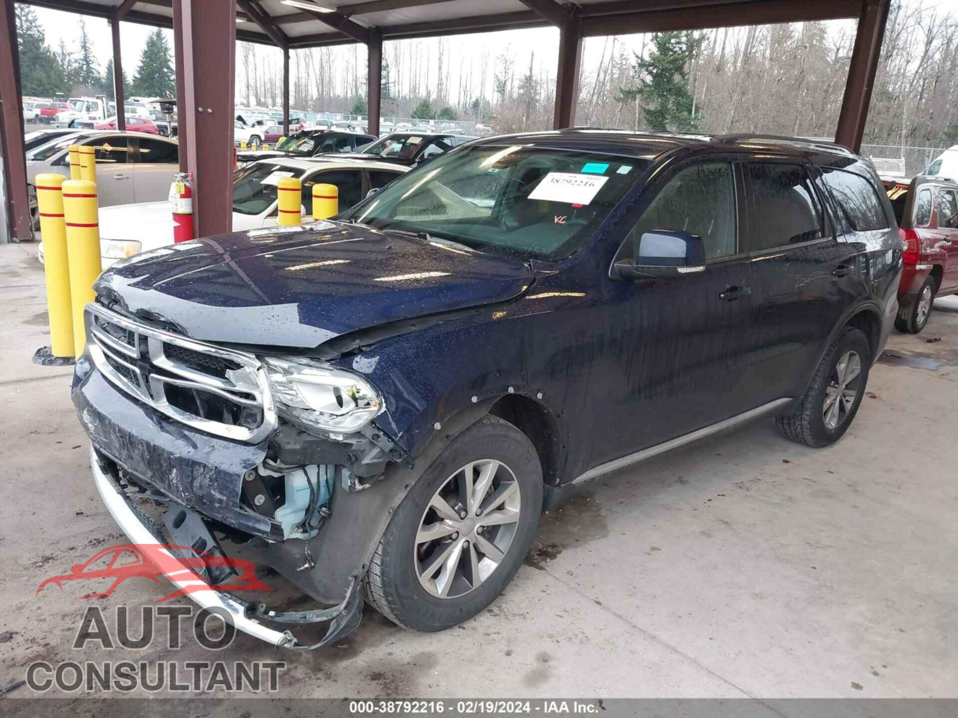 DODGE DURANGO 2016 - 1C4RDJDG1GC353445
