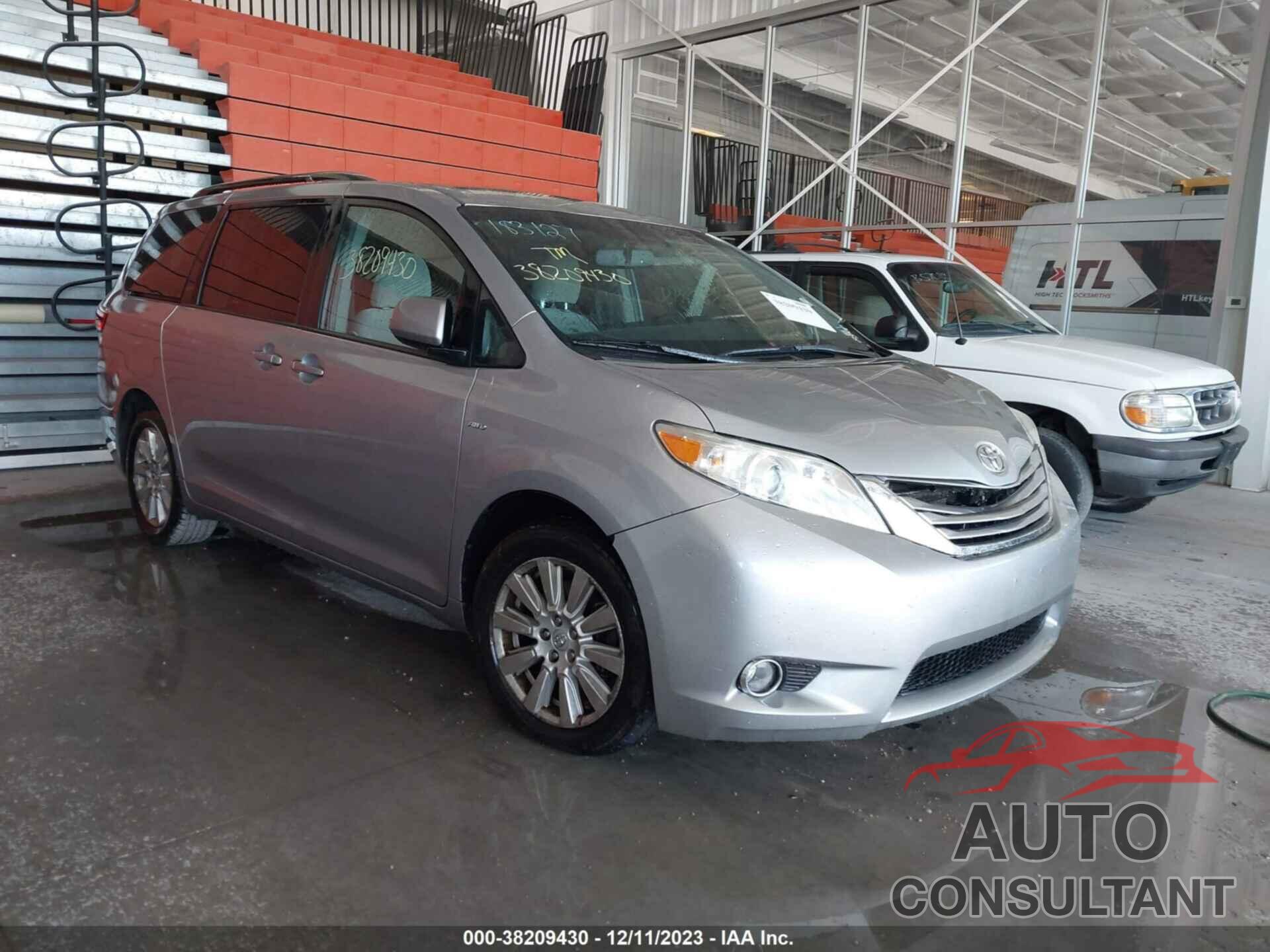 TOYOTA SIENNA 2017 - 5TDJZ3DC3HS183127