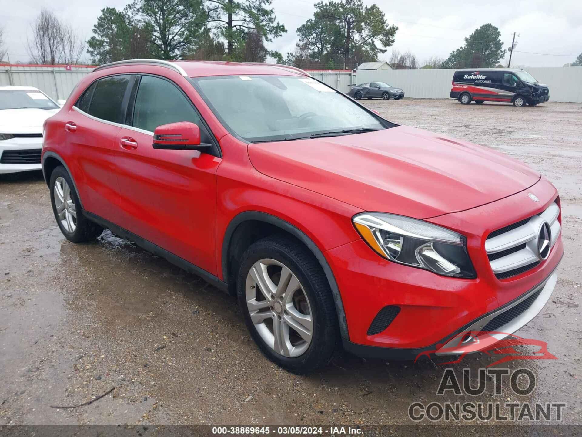 MERCEDES-BENZ GLA 250 2017 - WDCTG4EB7HJ288822