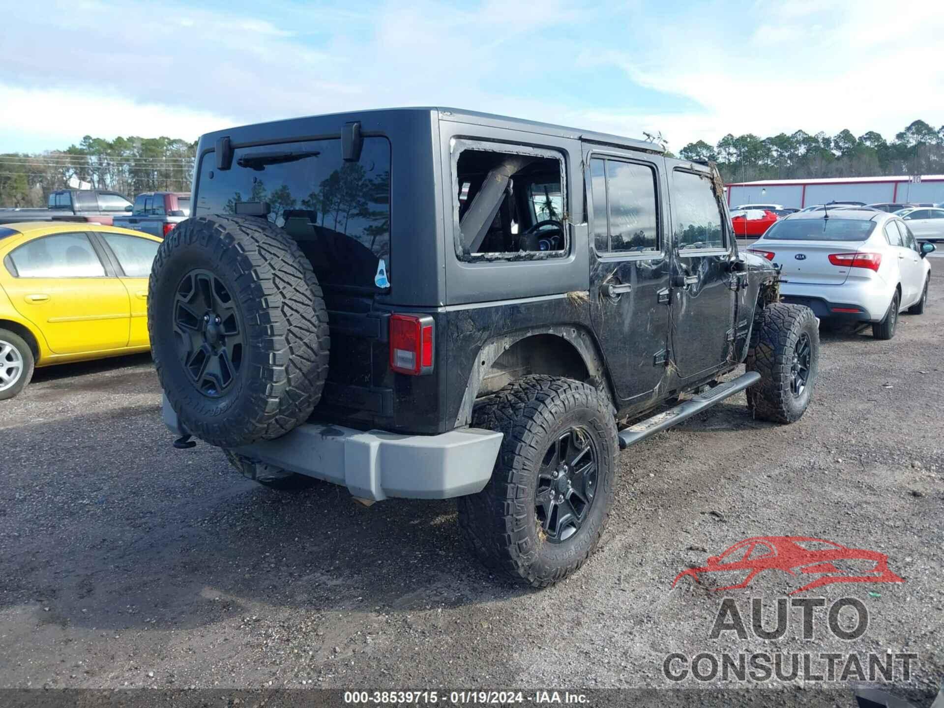 JEEP WRANGLER UNLIMITED 2017 - 1C4BJWDG0HL535937