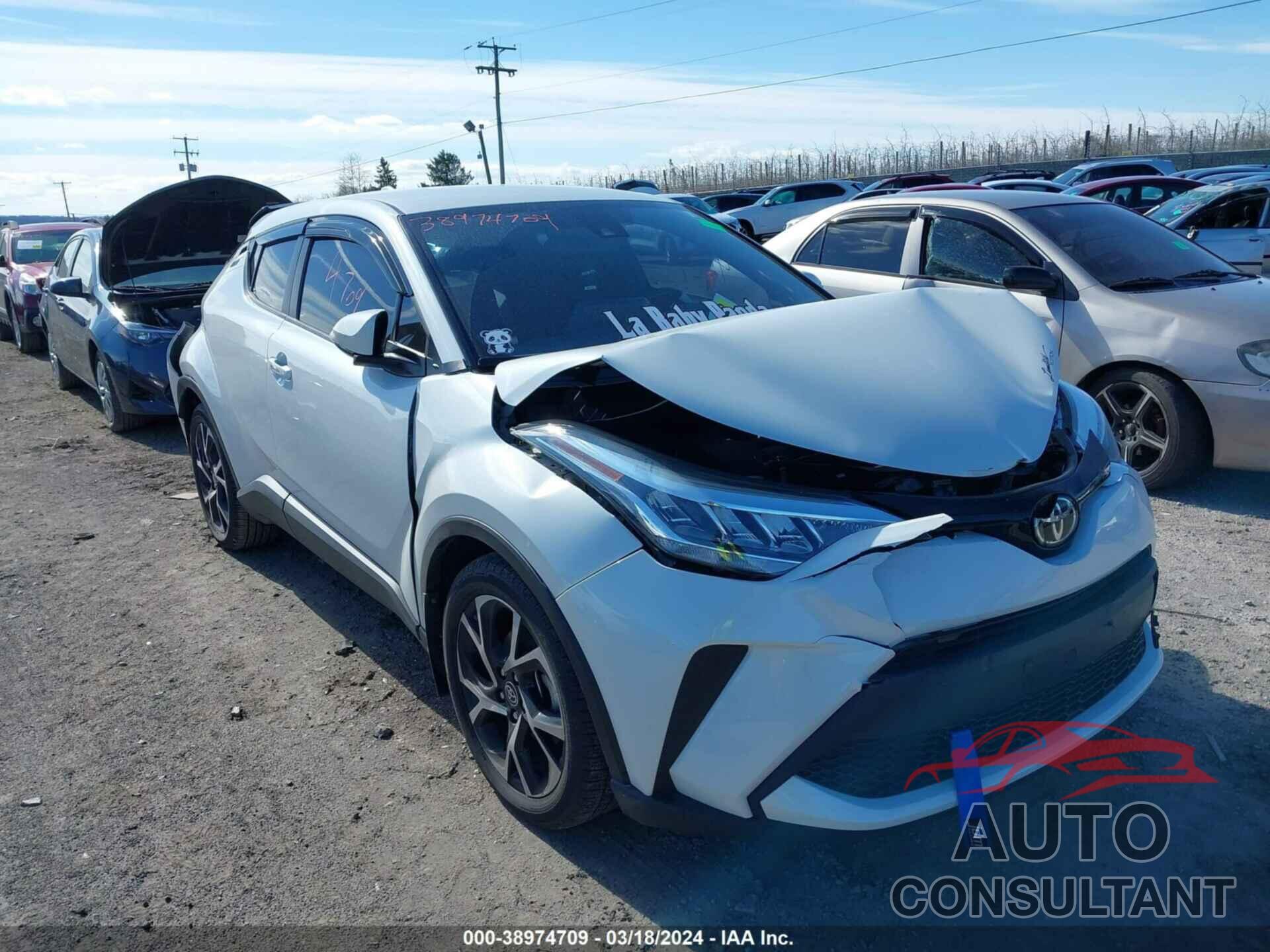 TOYOTA C-HR 2020 - NMTKHMBX0LR116558