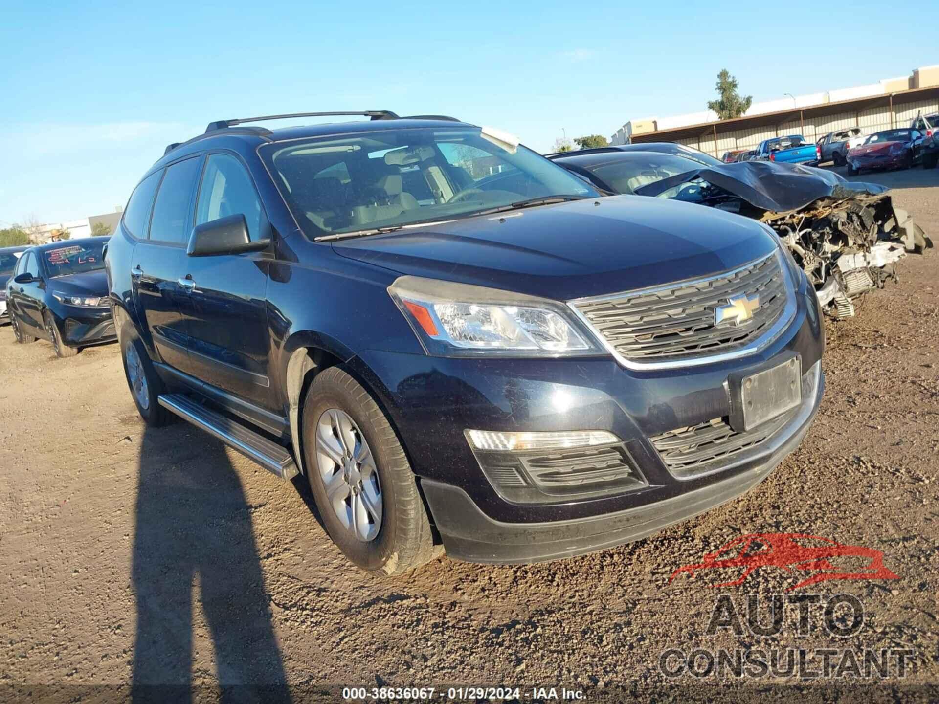 CHEVROLET TRAVERSE 2016 - 1GNKRFKD6GJ334448