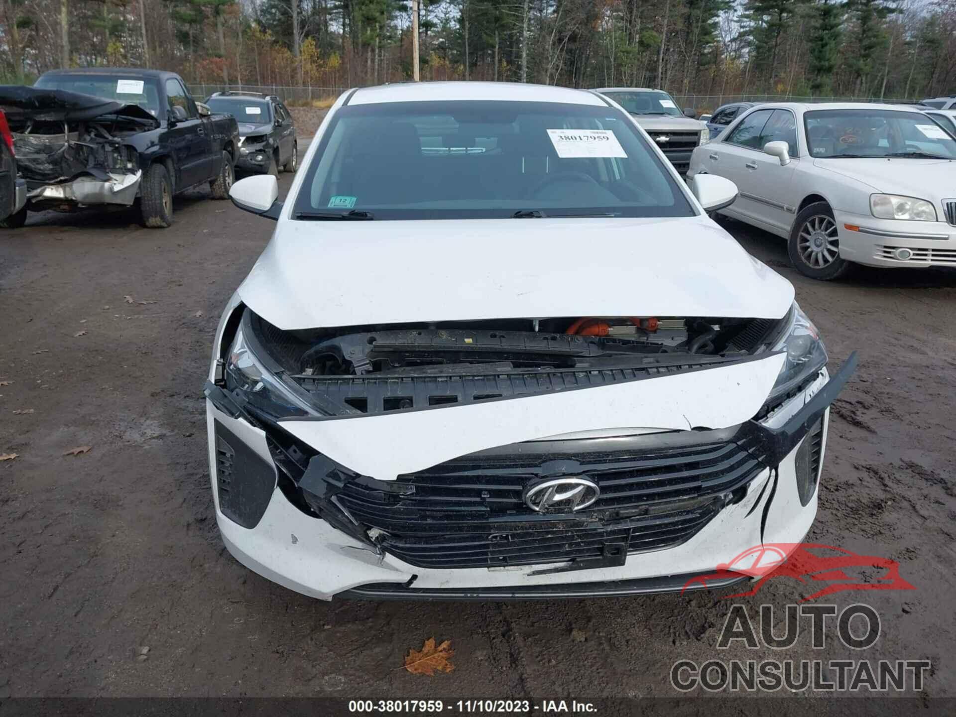 HYUNDAI IONIQ HYBRID 2019 - KMHC65LCXKU180352