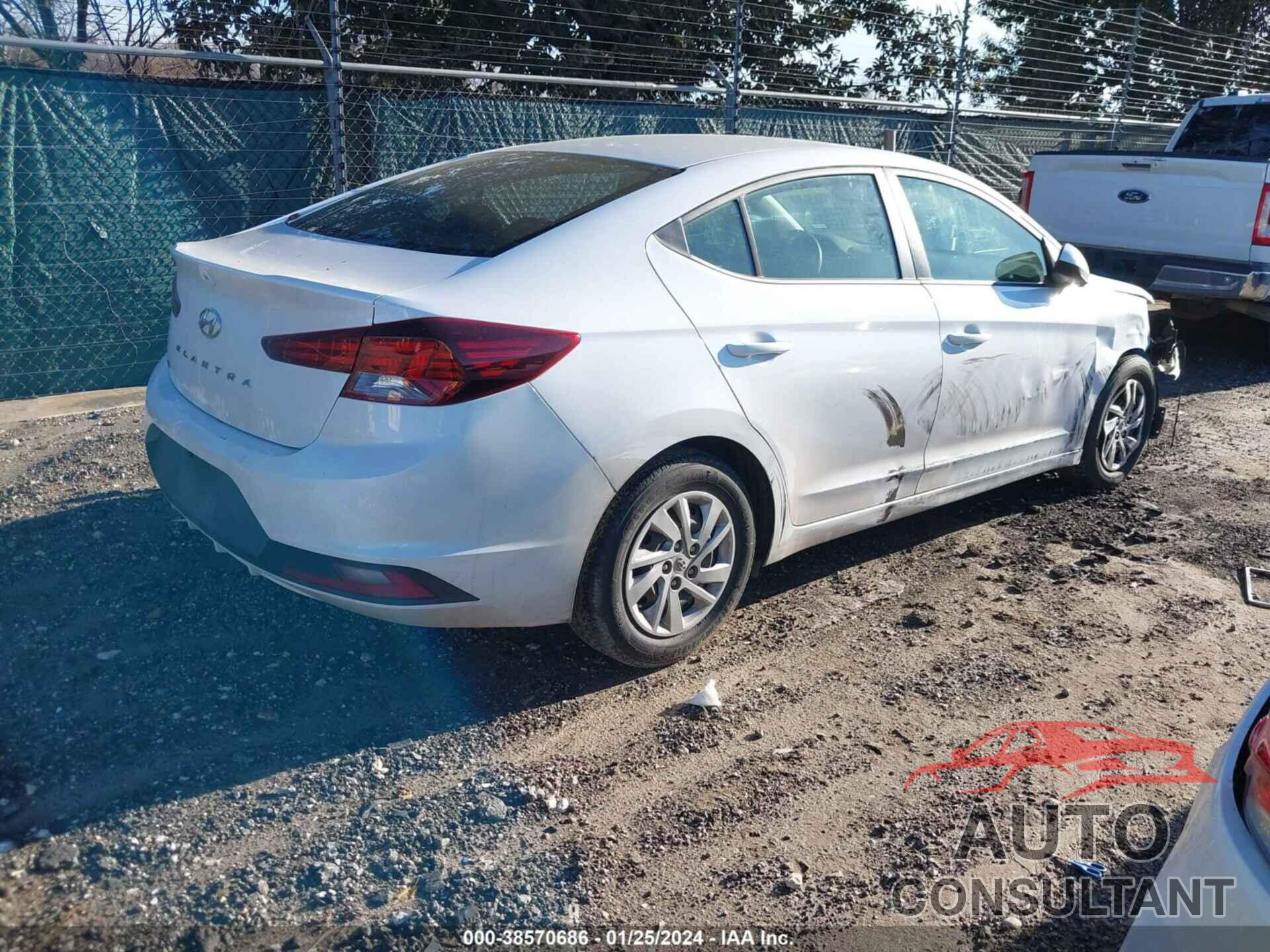 HYUNDAI ELANTRA 2020 - 5NPD74LF1LH541263