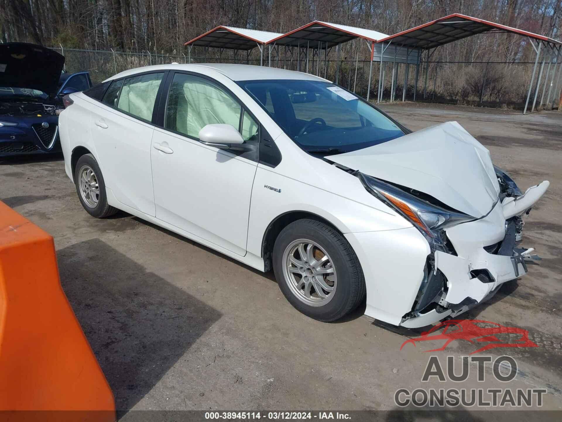 TOYOTA PRIUS 2016 - JTDKBRFU0G3014975