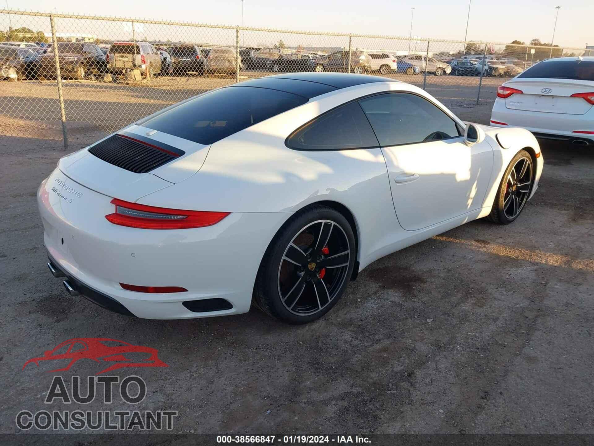 PORSCHE 911 2017 - WP0AB2A95HS123655