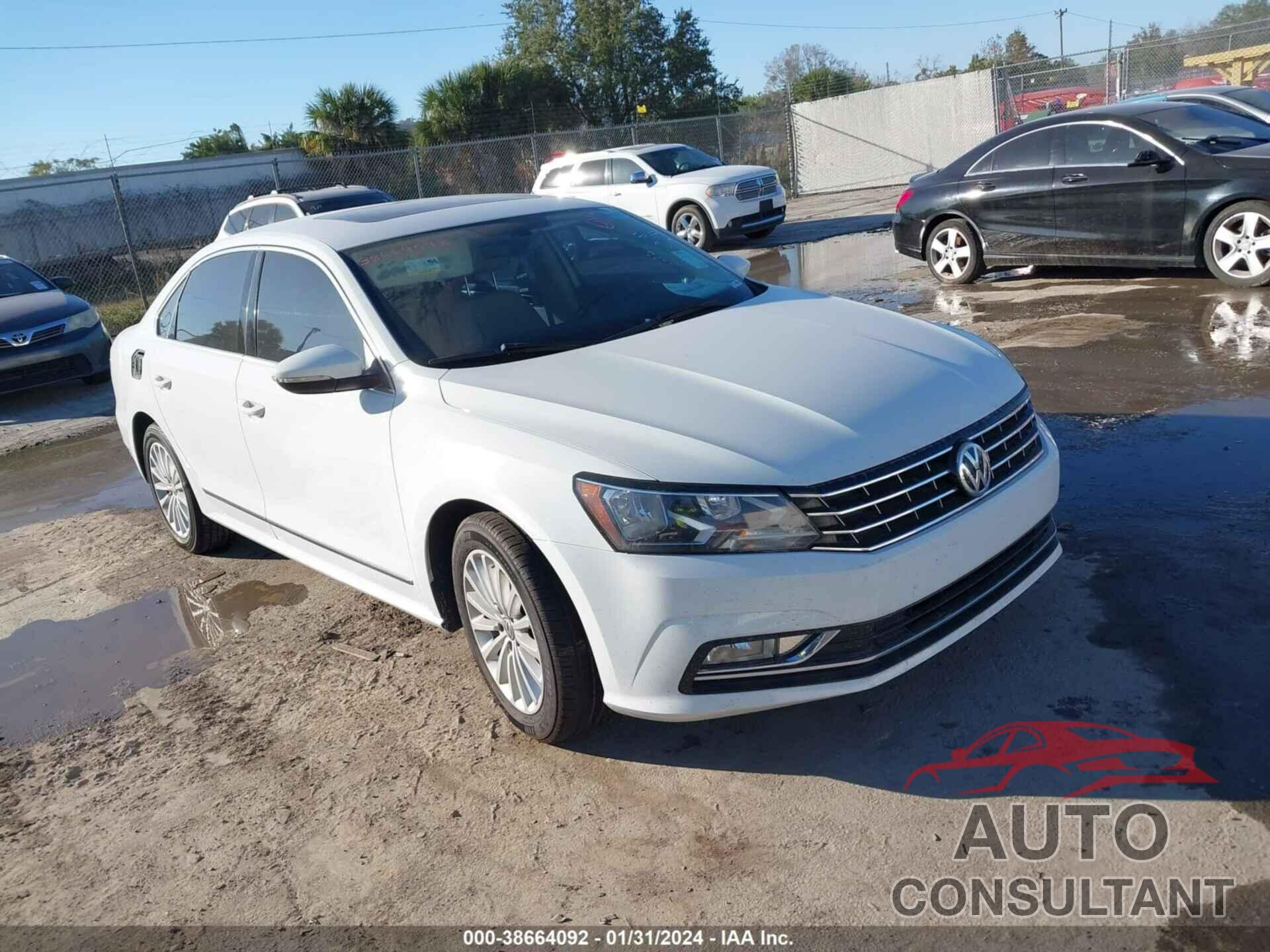 VOLKSWAGEN PASSAT 2016 - 1VWBT7A30GC049674