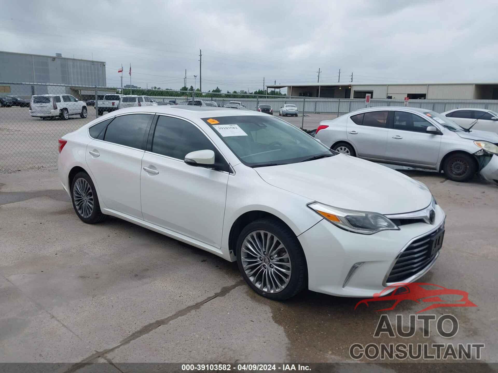 TOYOTA AVALON 2018 - 4T1BK1EB8JU268688