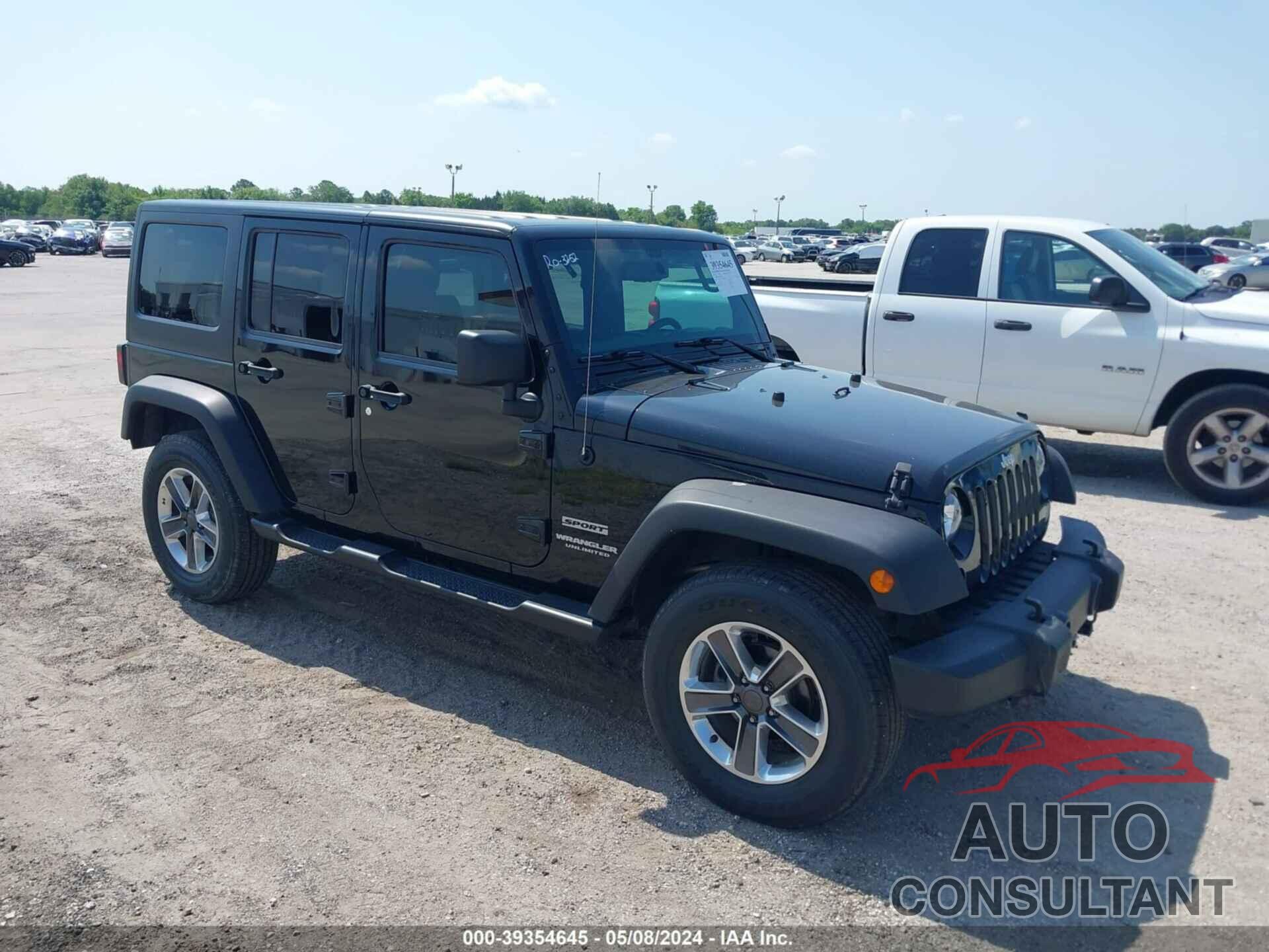 JEEP WRANGLER UNLIMITED 2017 - 1C4BJWDG5HL716189