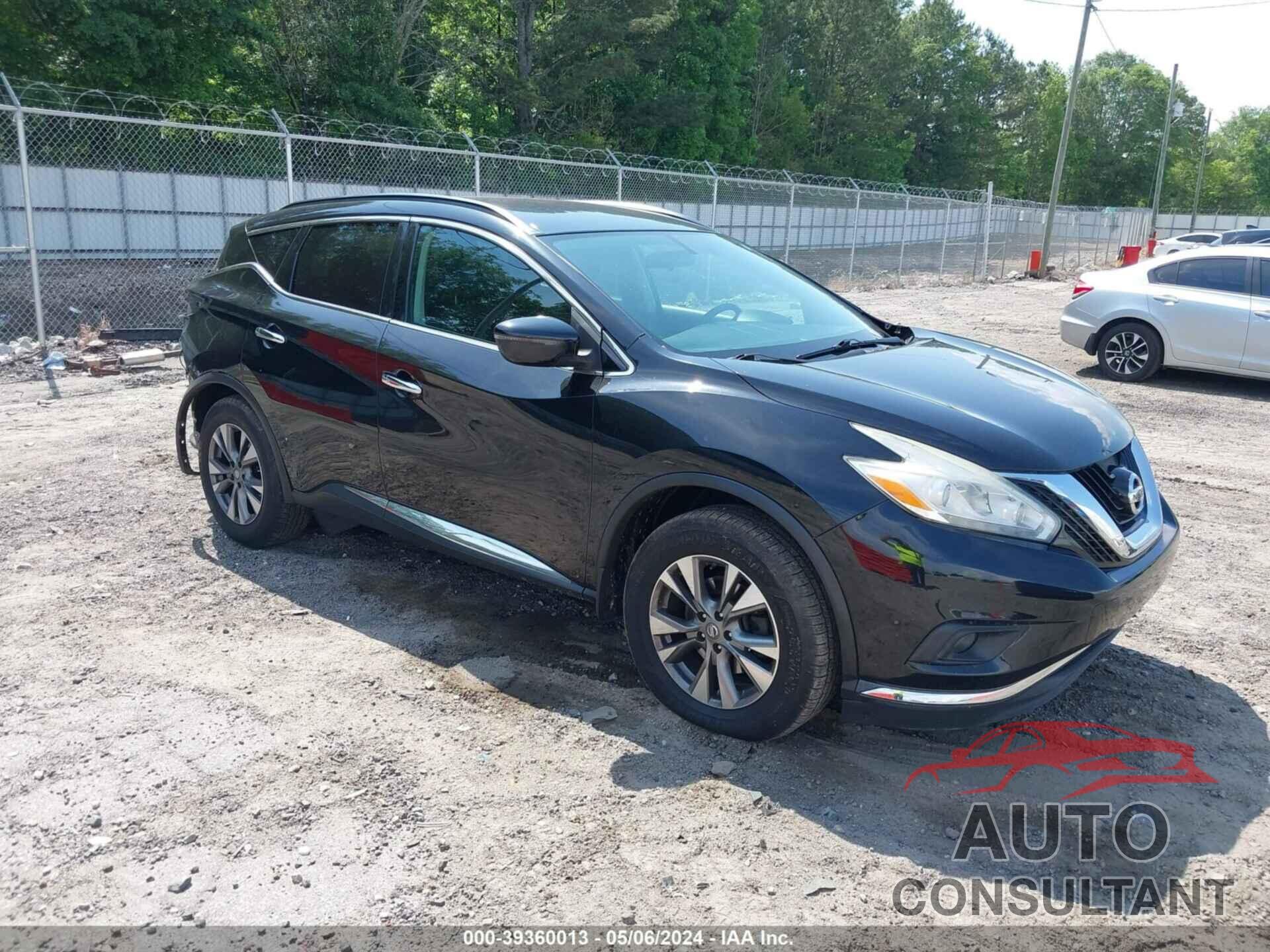 NISSAN MURANO 2016 - 5N1AZ2MG9GN111412