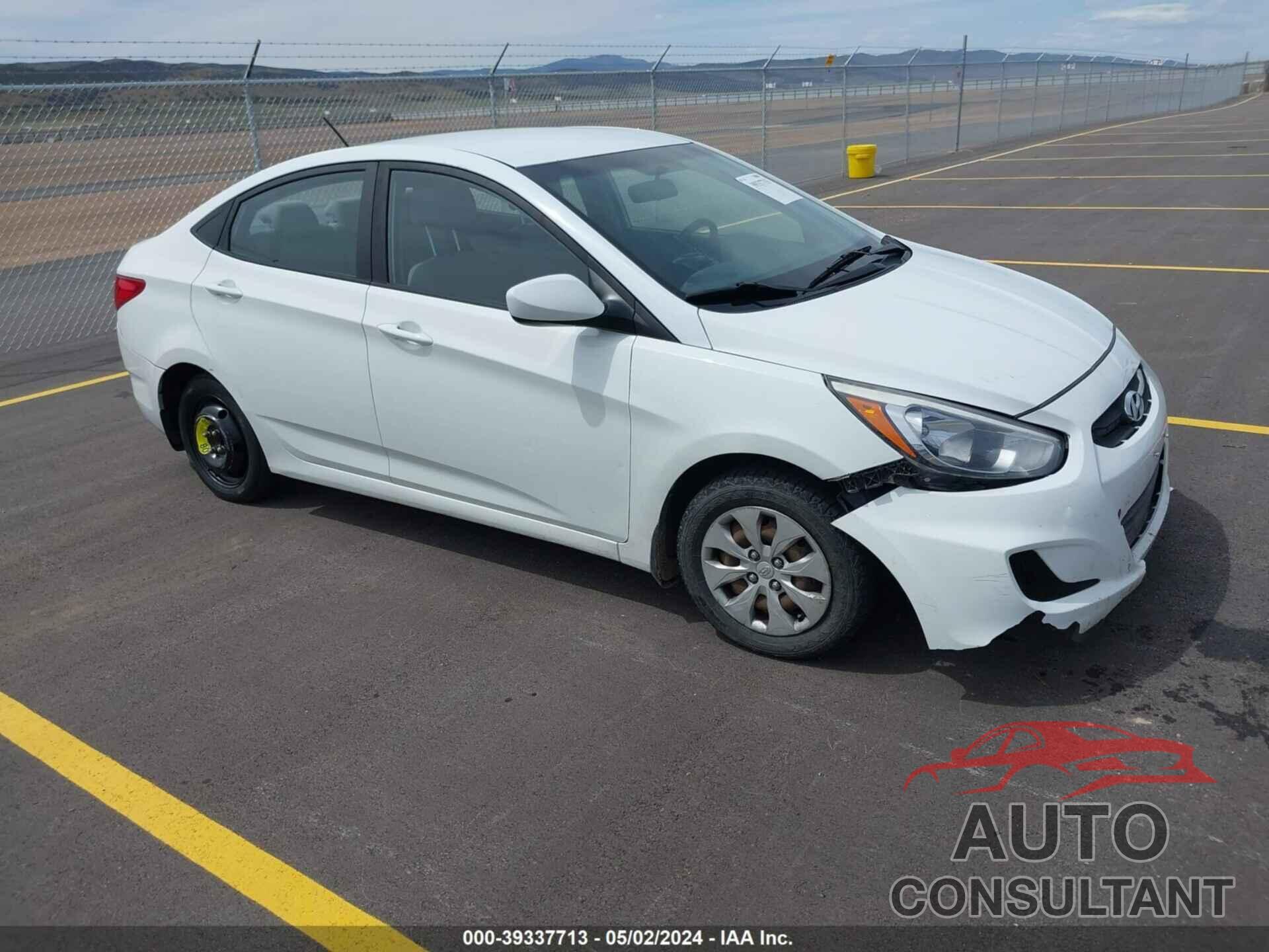 HYUNDAI ACCENT 2016 - KMHCT4AE2GU095438