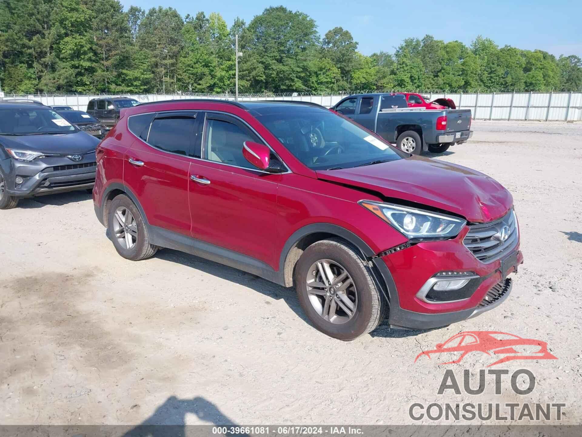 HYUNDAI SANTA FE SPORT 2017 - 5XYZUDLBXHG491814