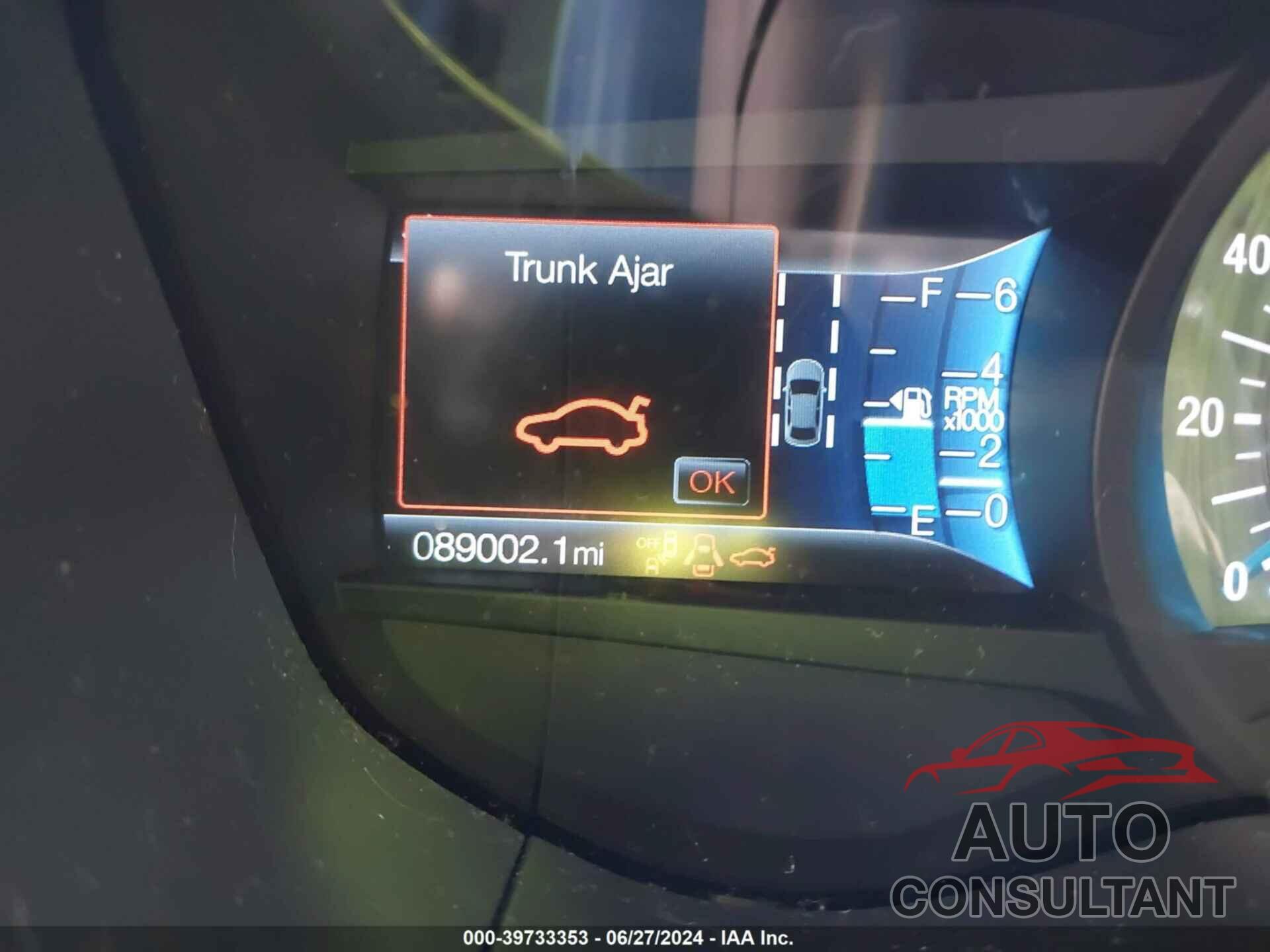 FORD FUSION 2019 - 3FA6P0T9XKR259426