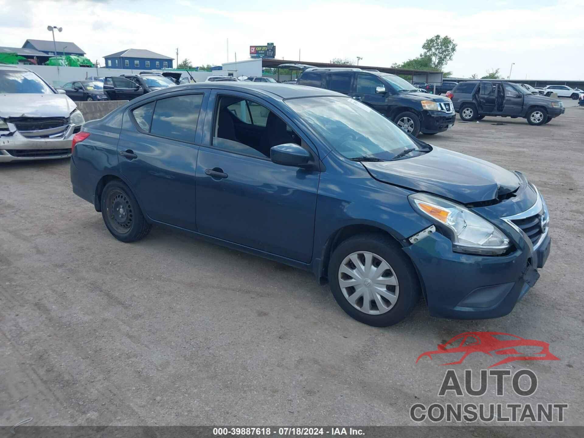 NISSAN VERSA 2016 - 3N1CN7AP8GL876513