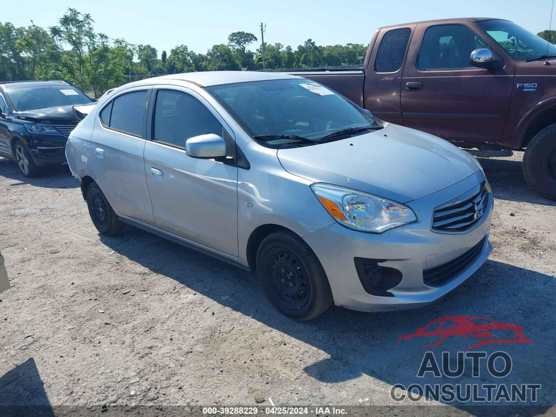 MITSUBISHI MIRAGE G4 2019 - ML32F3FJ7KHF07562