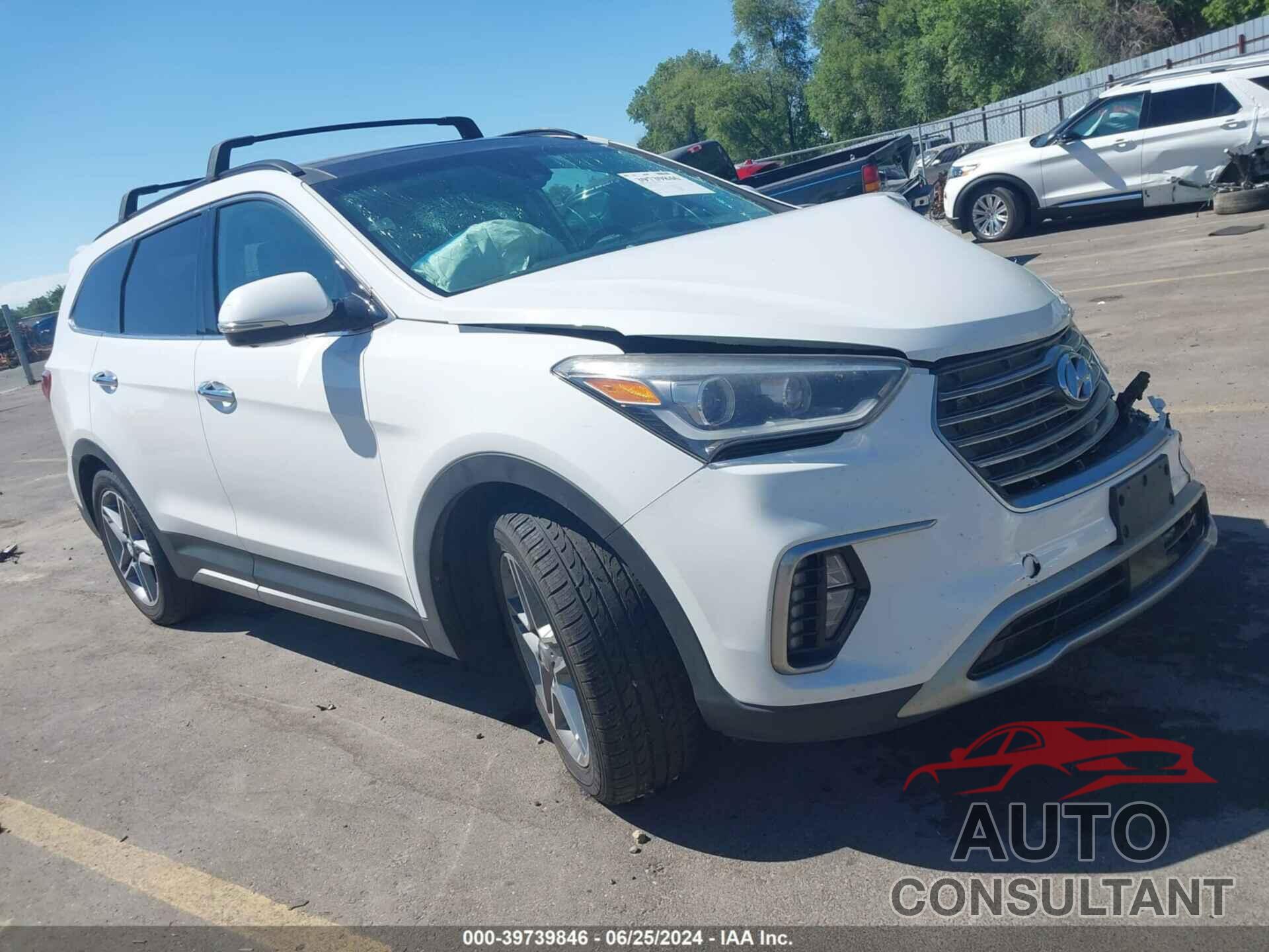 HYUNDAI SANTA FE 2017 - KM8SRDHF6HU250860