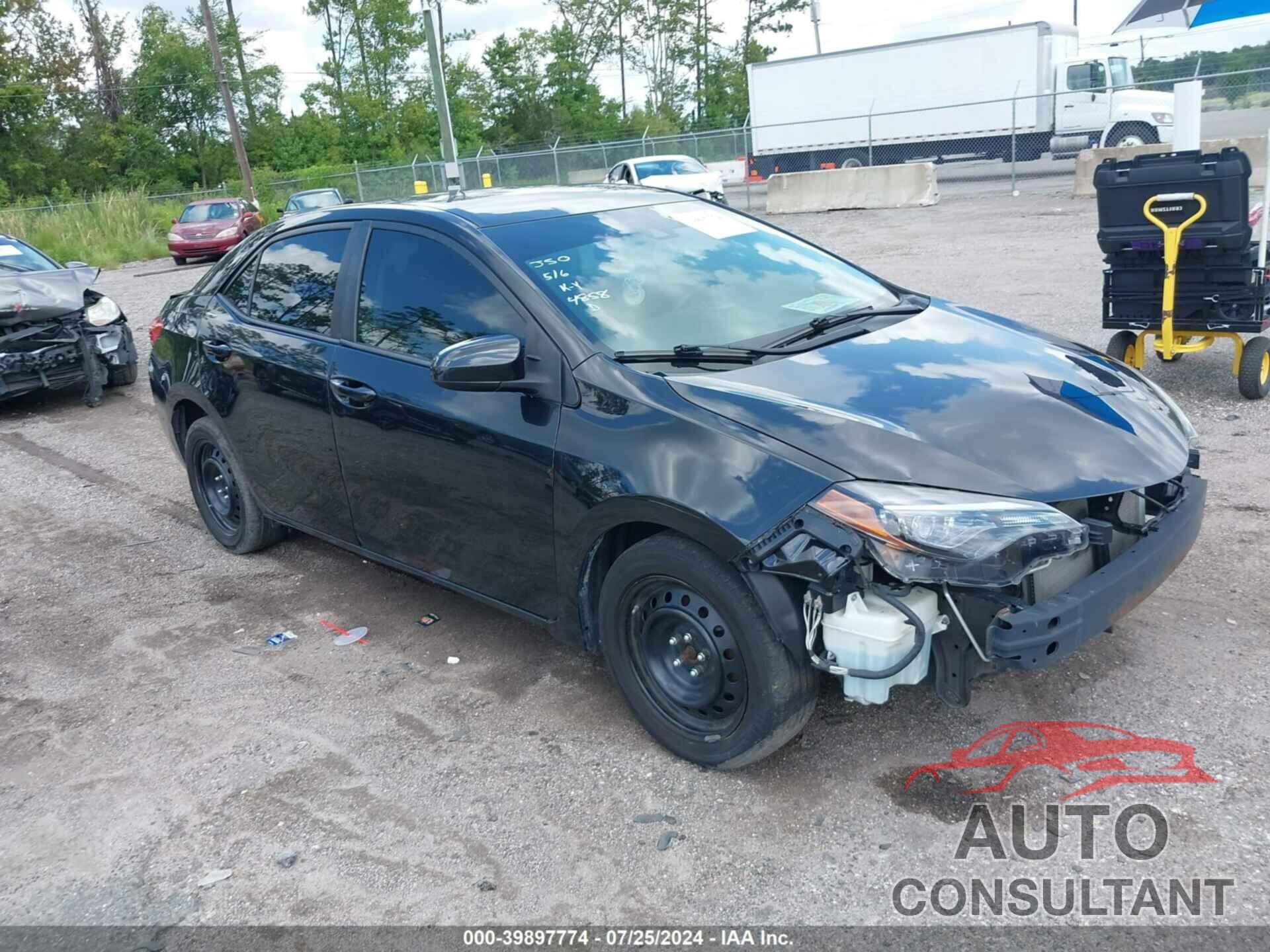 TOYOTA COROLLA 2017 - 2T1BURHE5HC884858