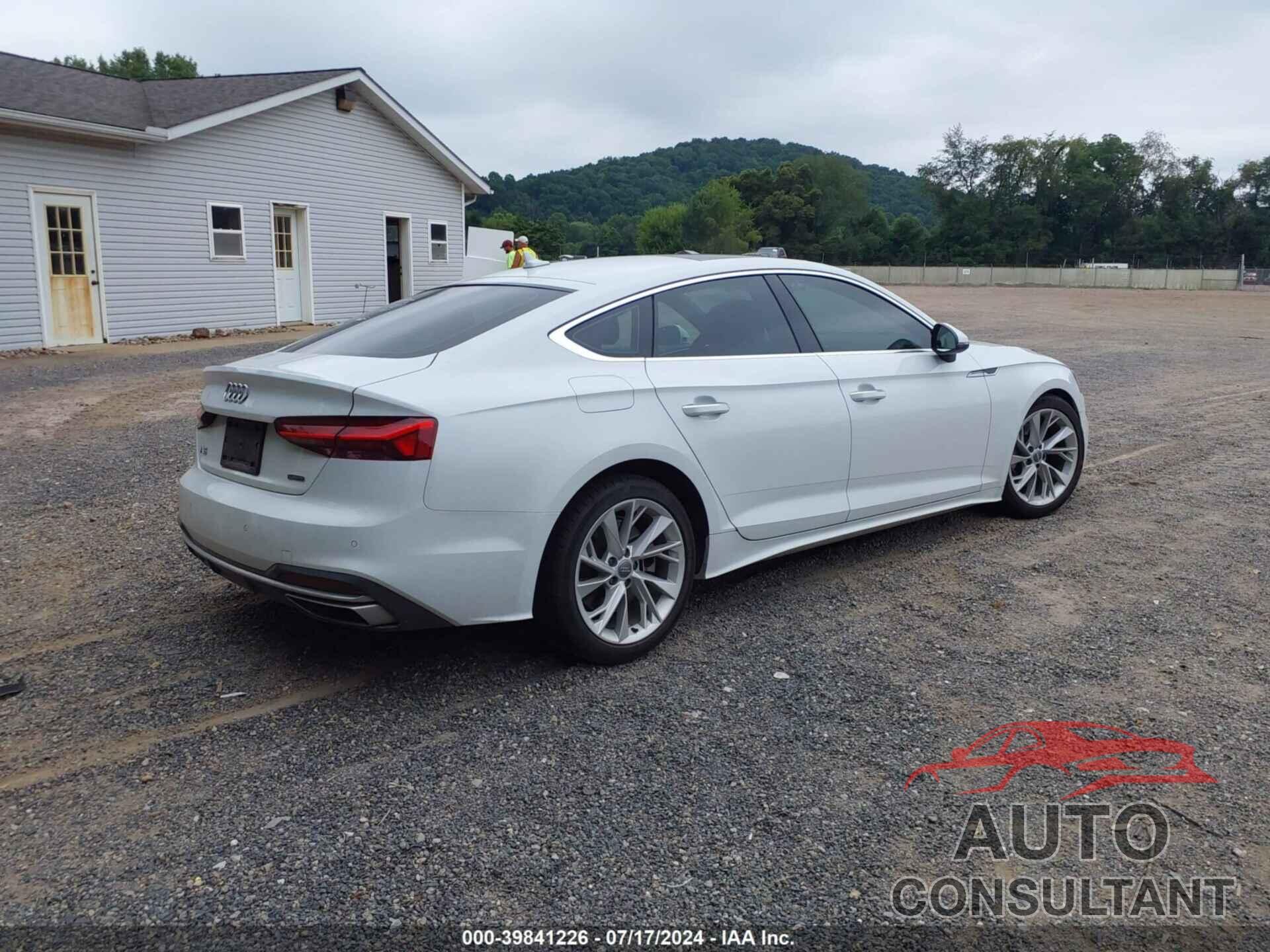 AUDI A5 SPORTBACK 2020 - WAUCNCF59LA018284
