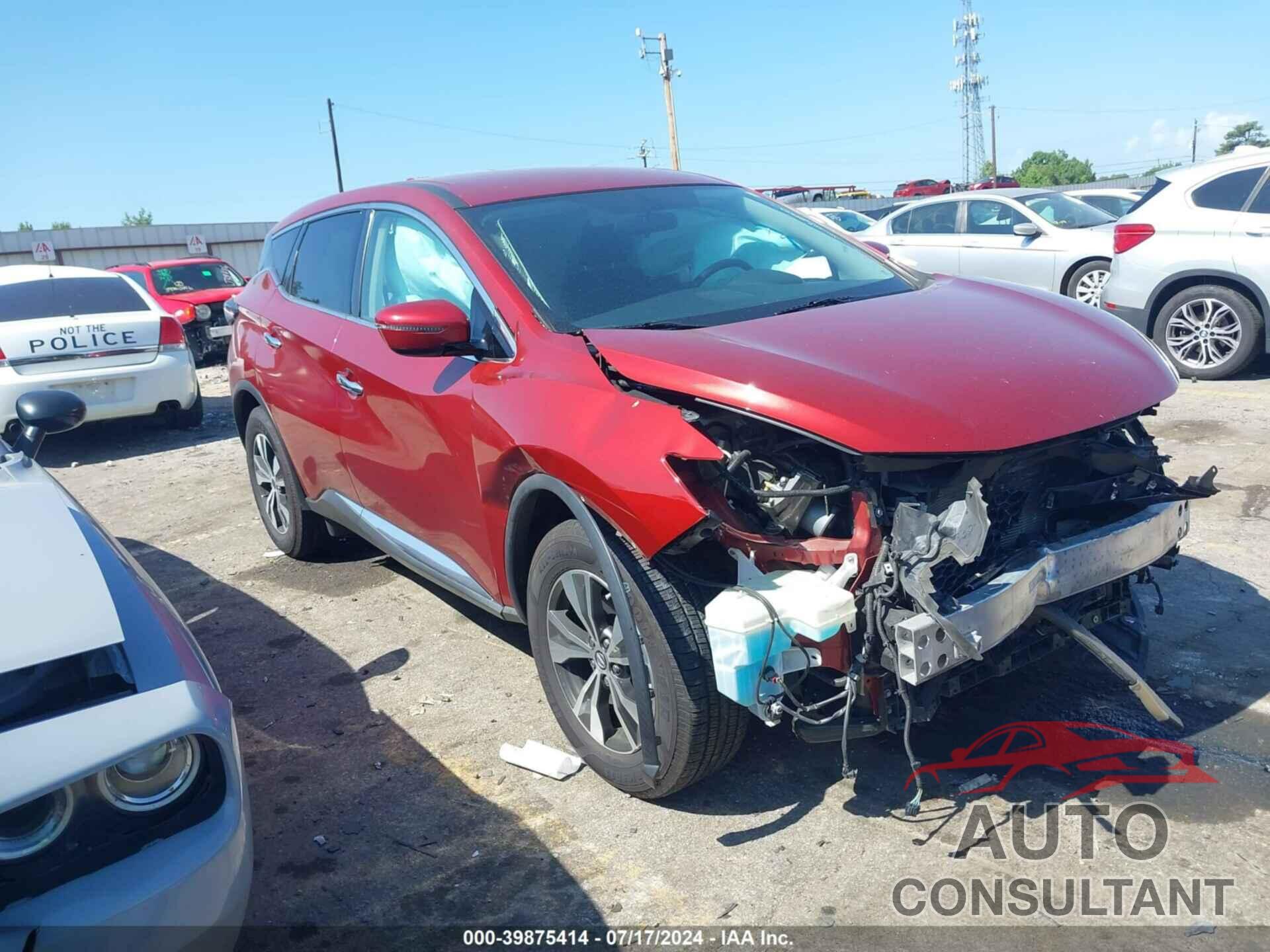 NISSAN MURANO 2019 - 5N1AZ2MJXKN139501