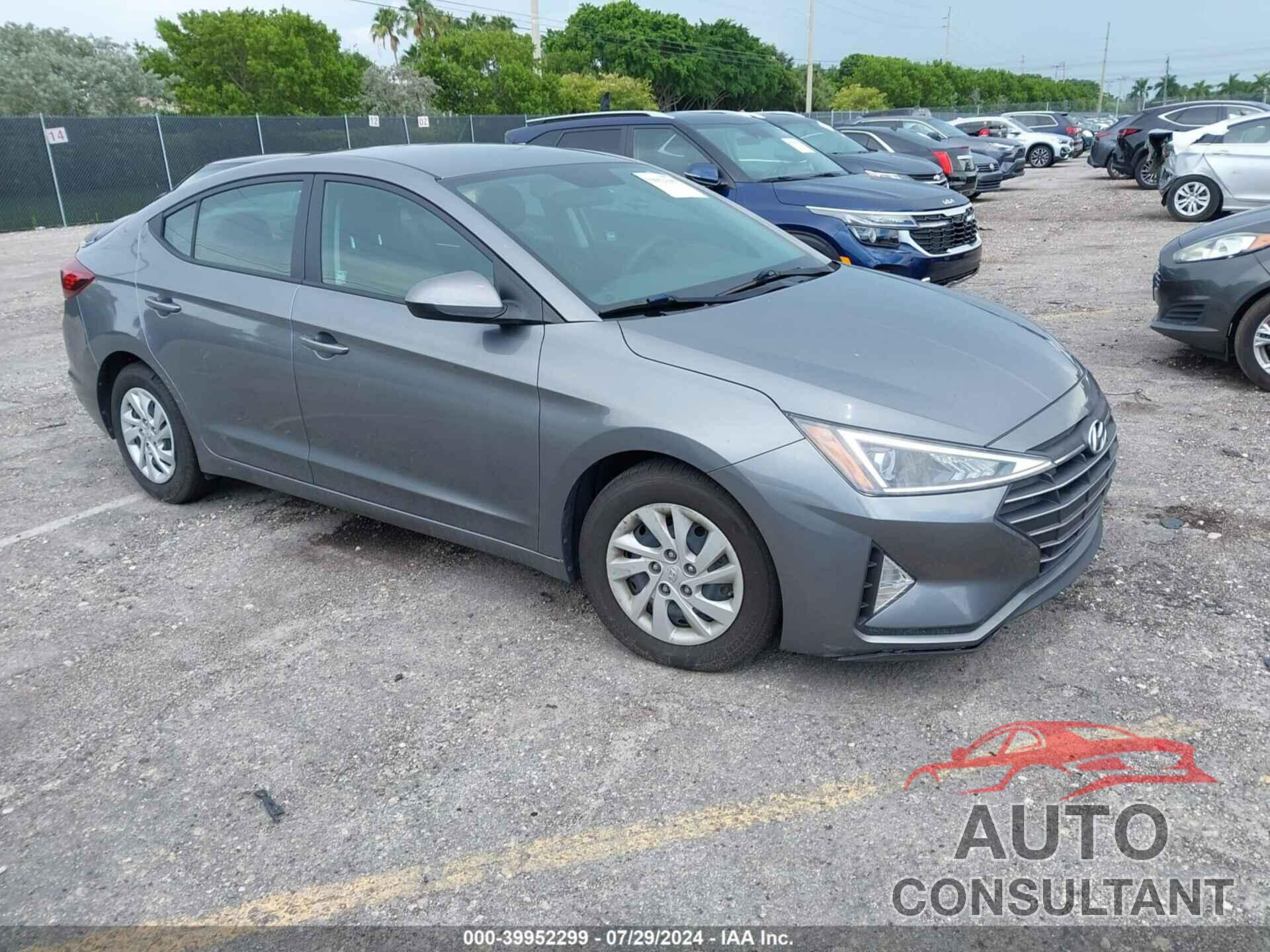 HYUNDAI ELANTRA 2019 - 5NPD74LFXKH415529