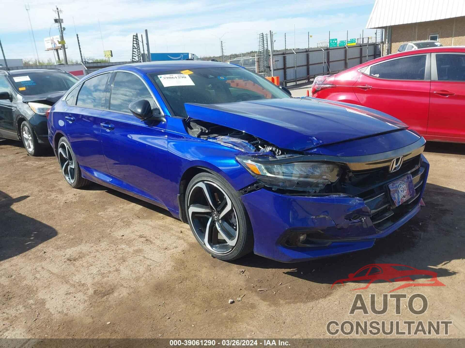 HONDA ACCORD 2021 - 1HGCV1F41MA002551