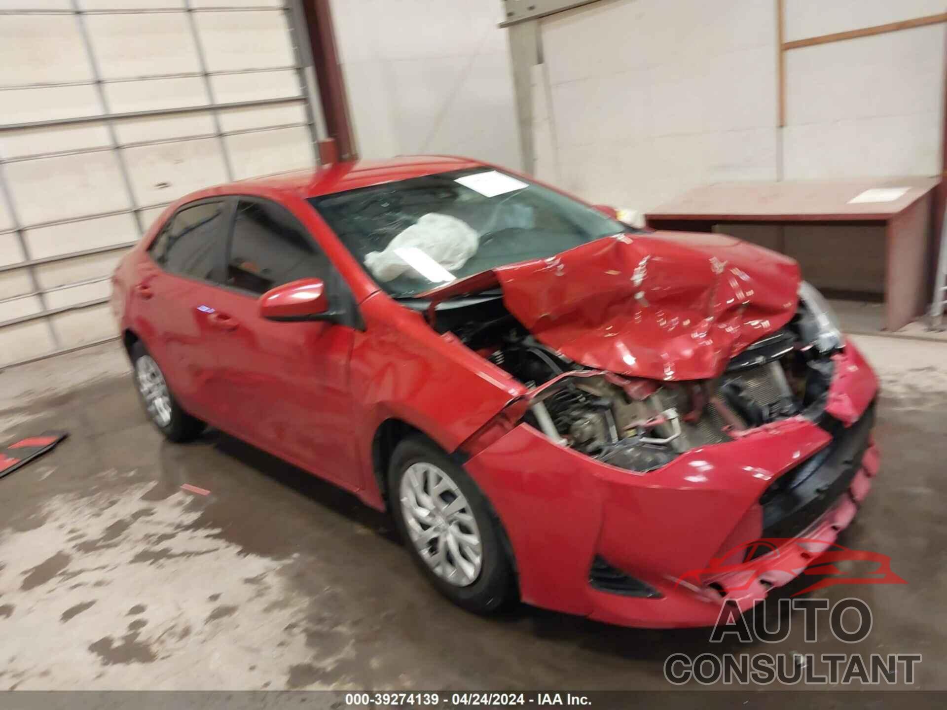 TOYOTA COROLLA 2017 - 5YFBURHE1HP672751