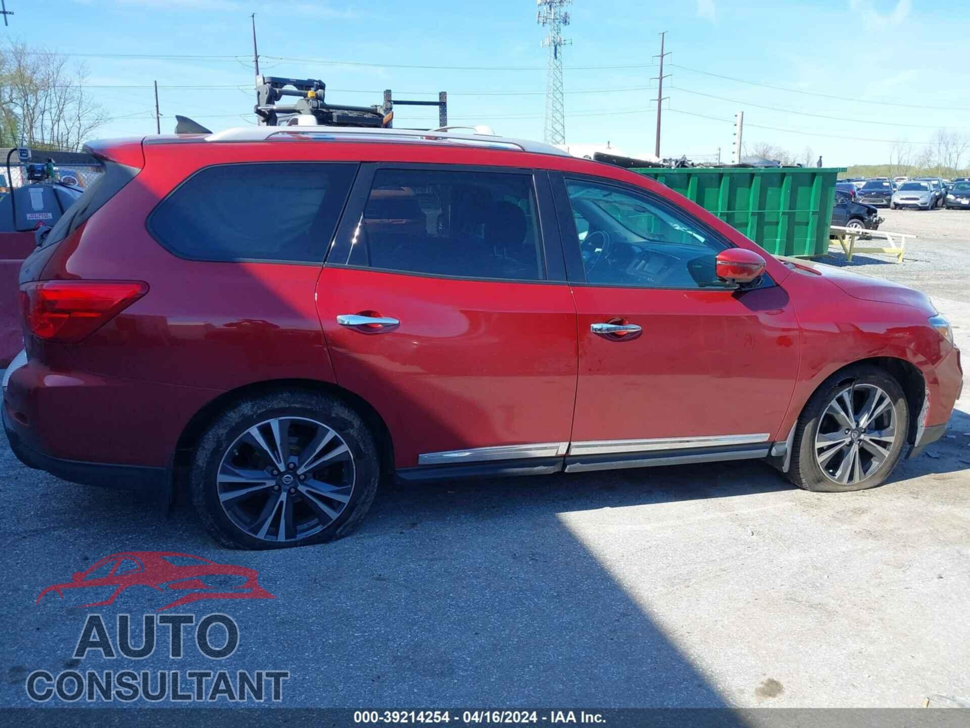 NISSAN PATHFINDER 2017 - 5N1DR2MM4HC628536