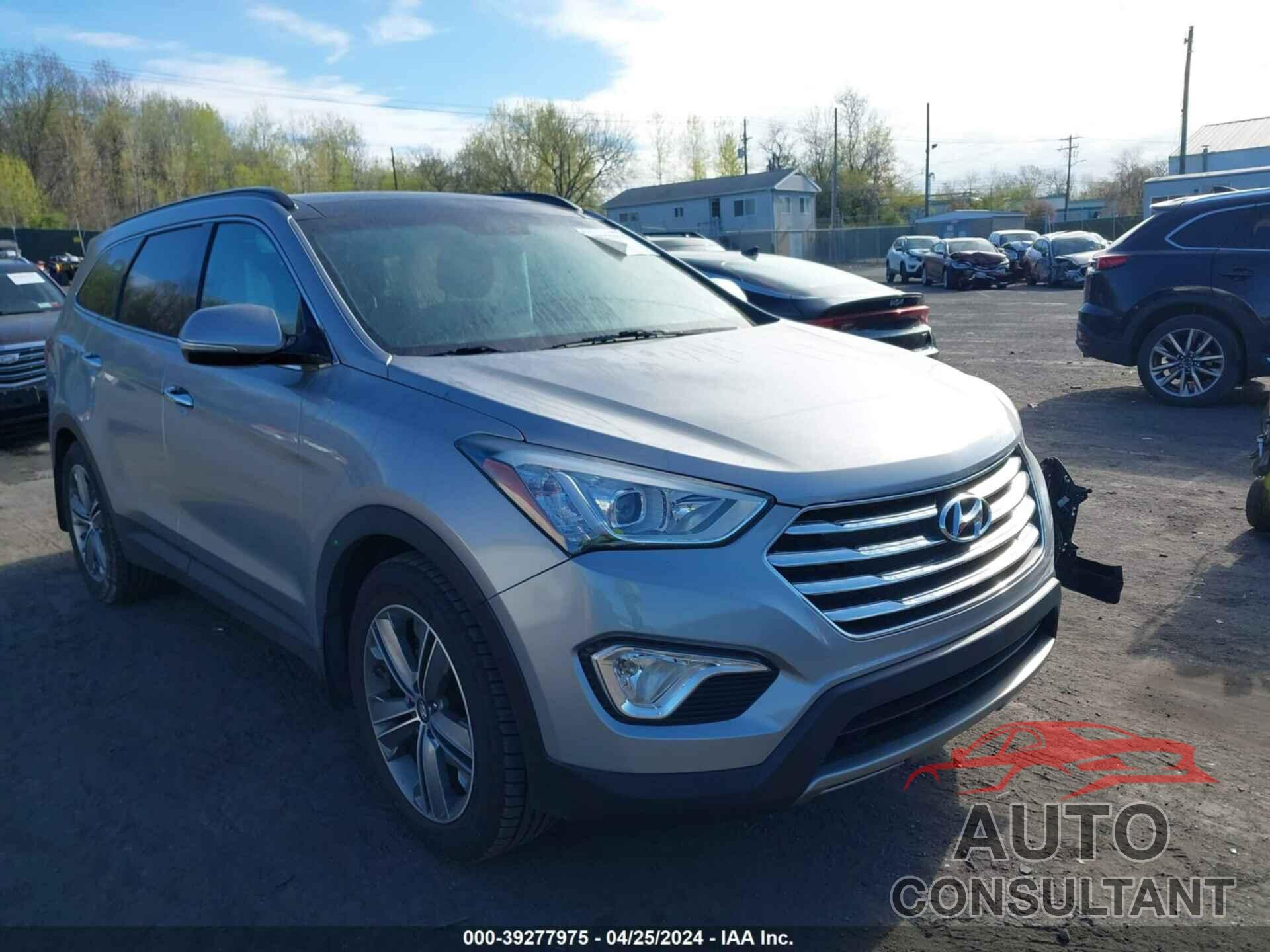 HYUNDAI SANTA FE 2016 - KM8SRDHF0GU155807