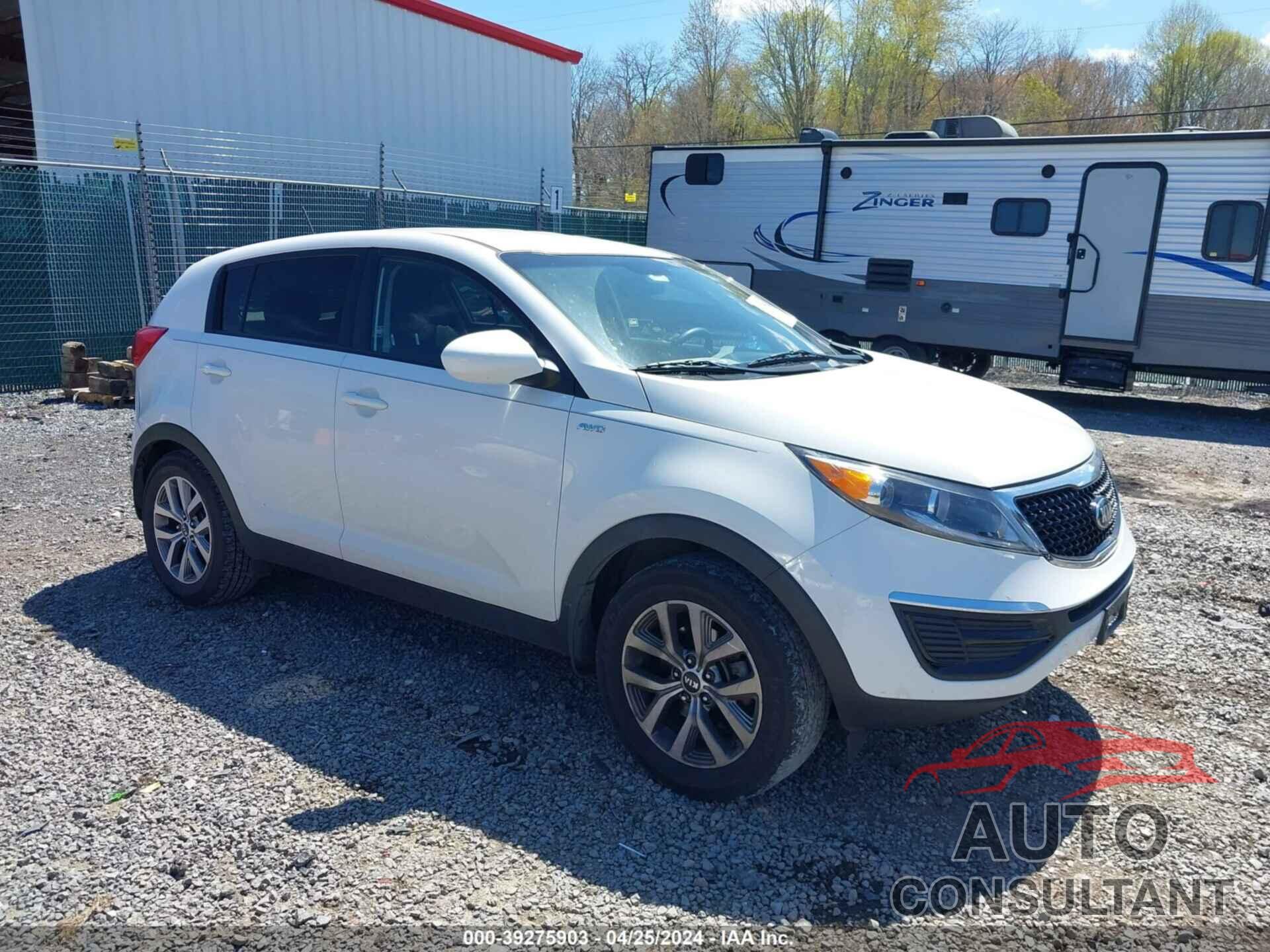 KIA SPORTAGE 2016 - KNDPBCAC7G7811802
