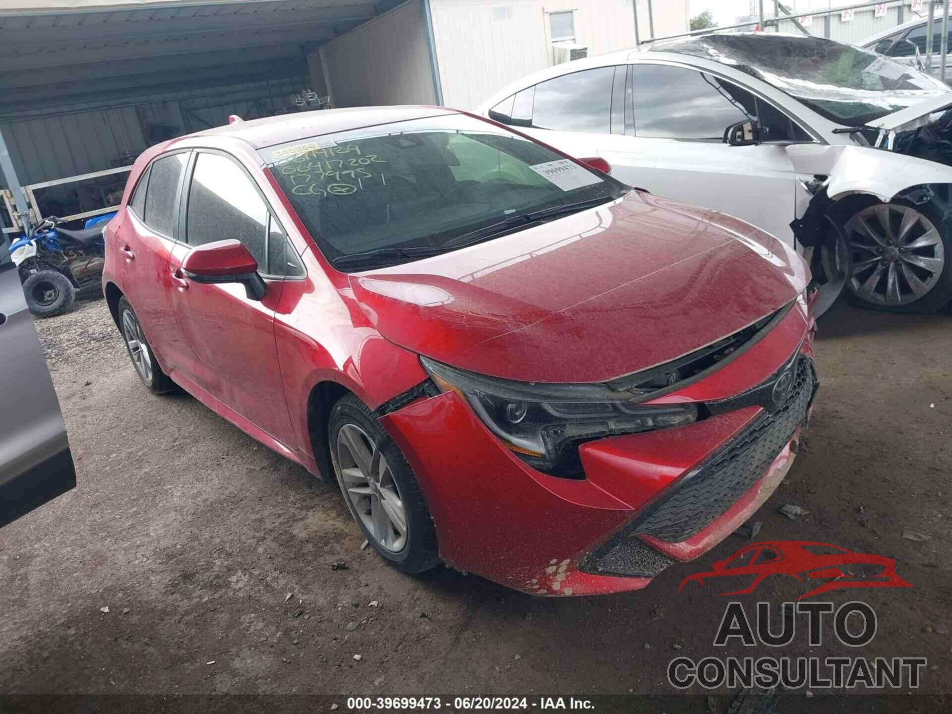 TOYOTA COROLLA 2022 - JTND4MBE2N3177995