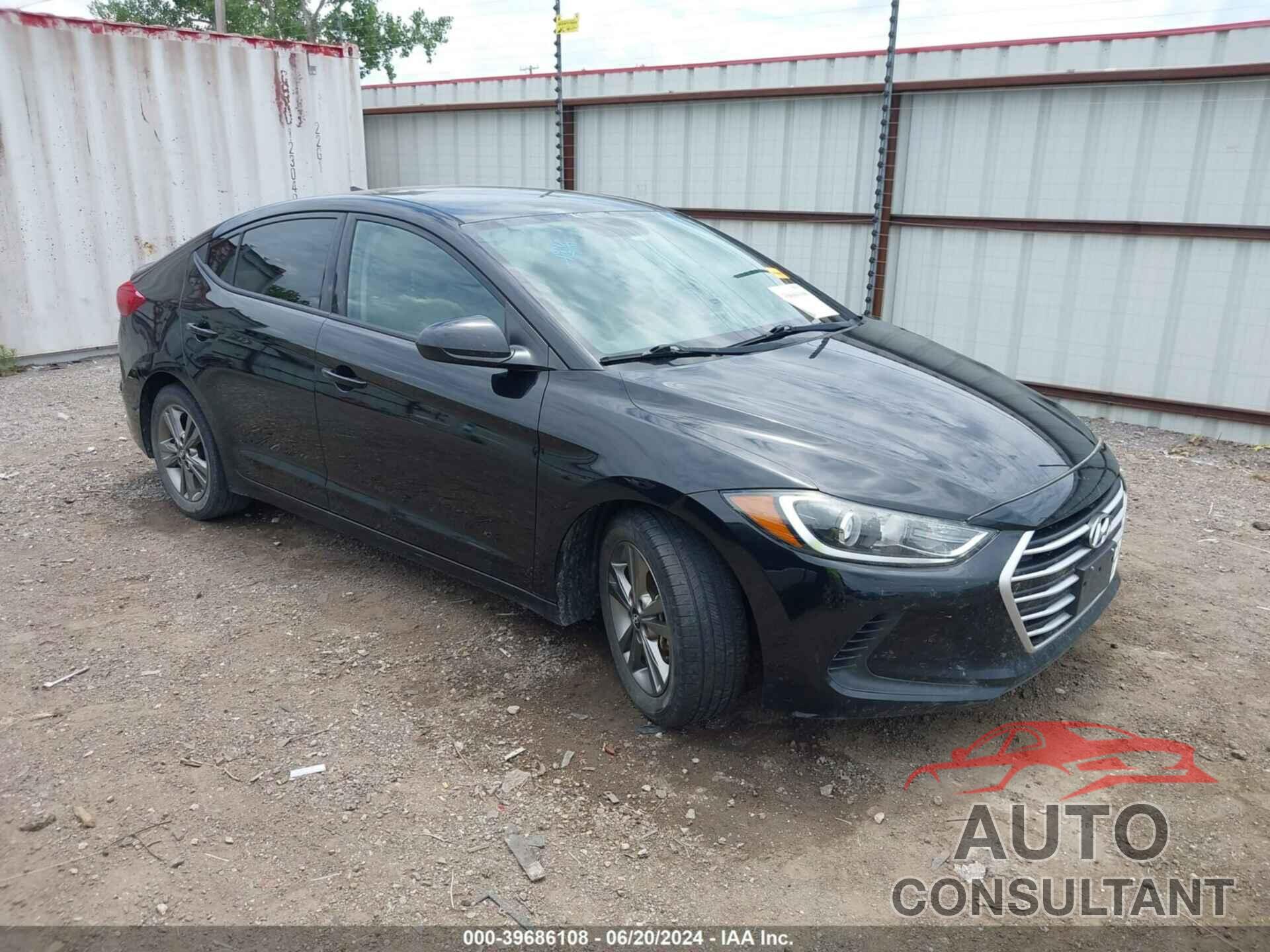 HYUNDAI ELANTRA 2017 - 5NPD84LF2HH159859