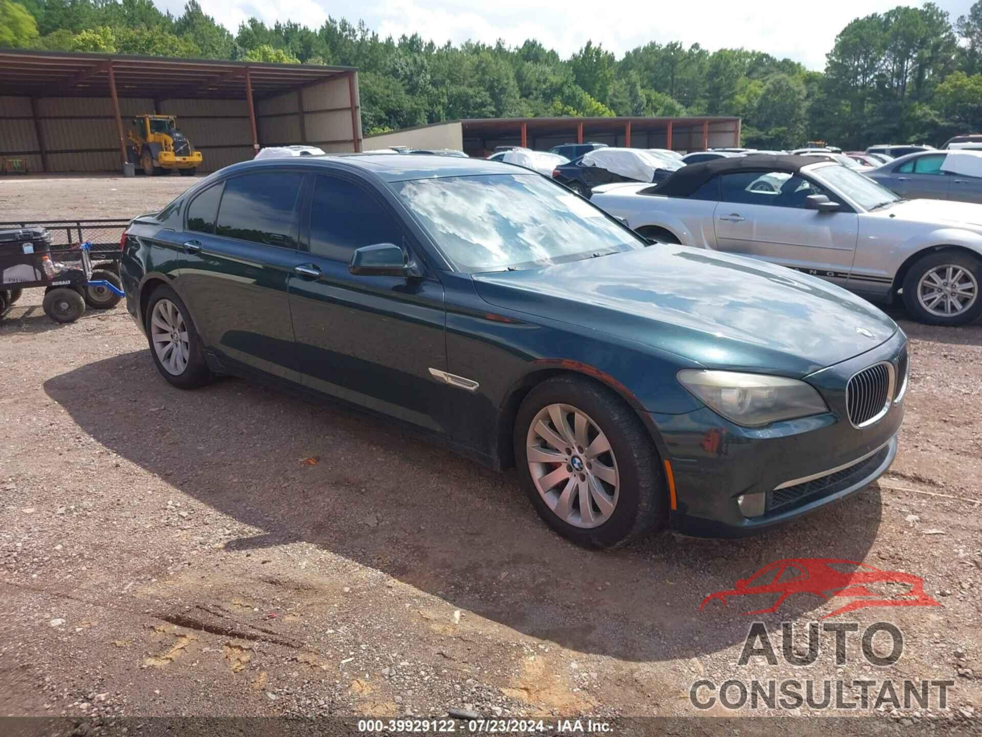BMW 750LI 2009 - WBAKB83579CY60964