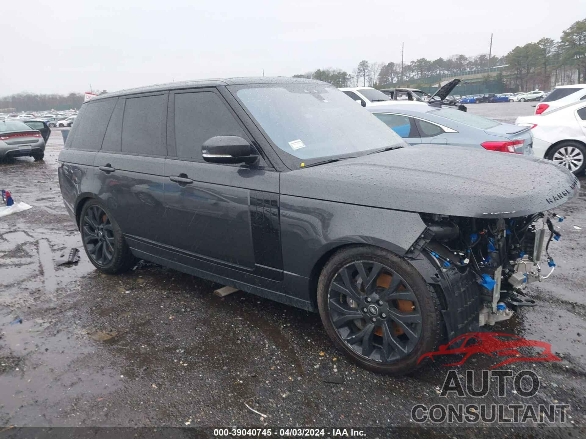 LAND ROVER RANGE ROVER 2022 - SALGS2SE8NA469036