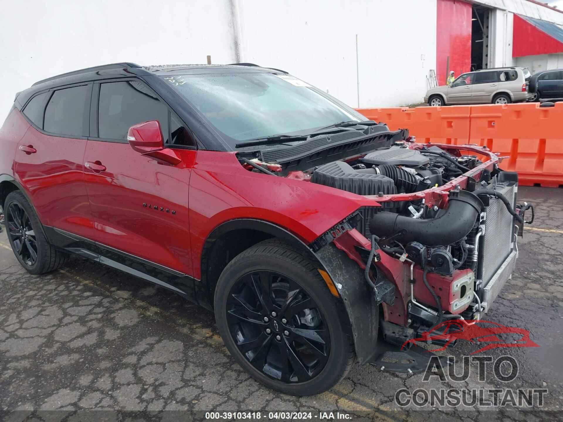 CHEVROLET BLAZER 2022 - 3GNKBKRS3NS146127