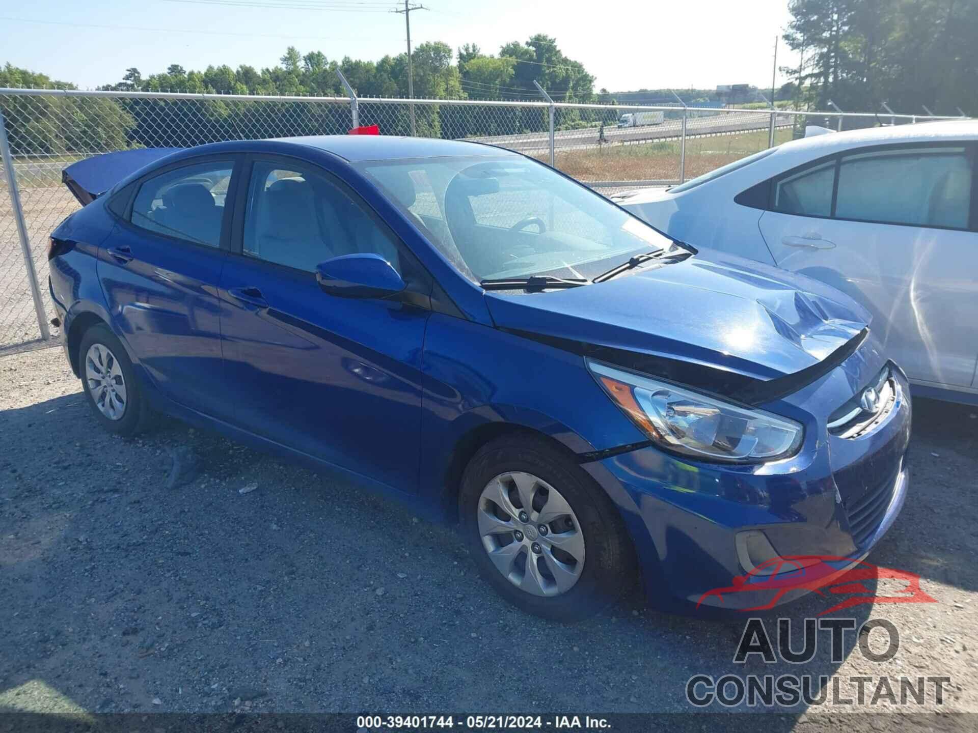 HYUNDAI ACCENT 2017 - KMHCT4AE8HU319233