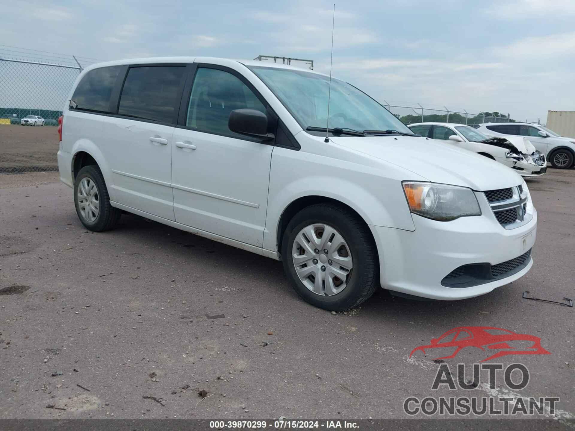 DODGE GRAND CARAVAN 2016 - 2C4RDGBG2GR342645