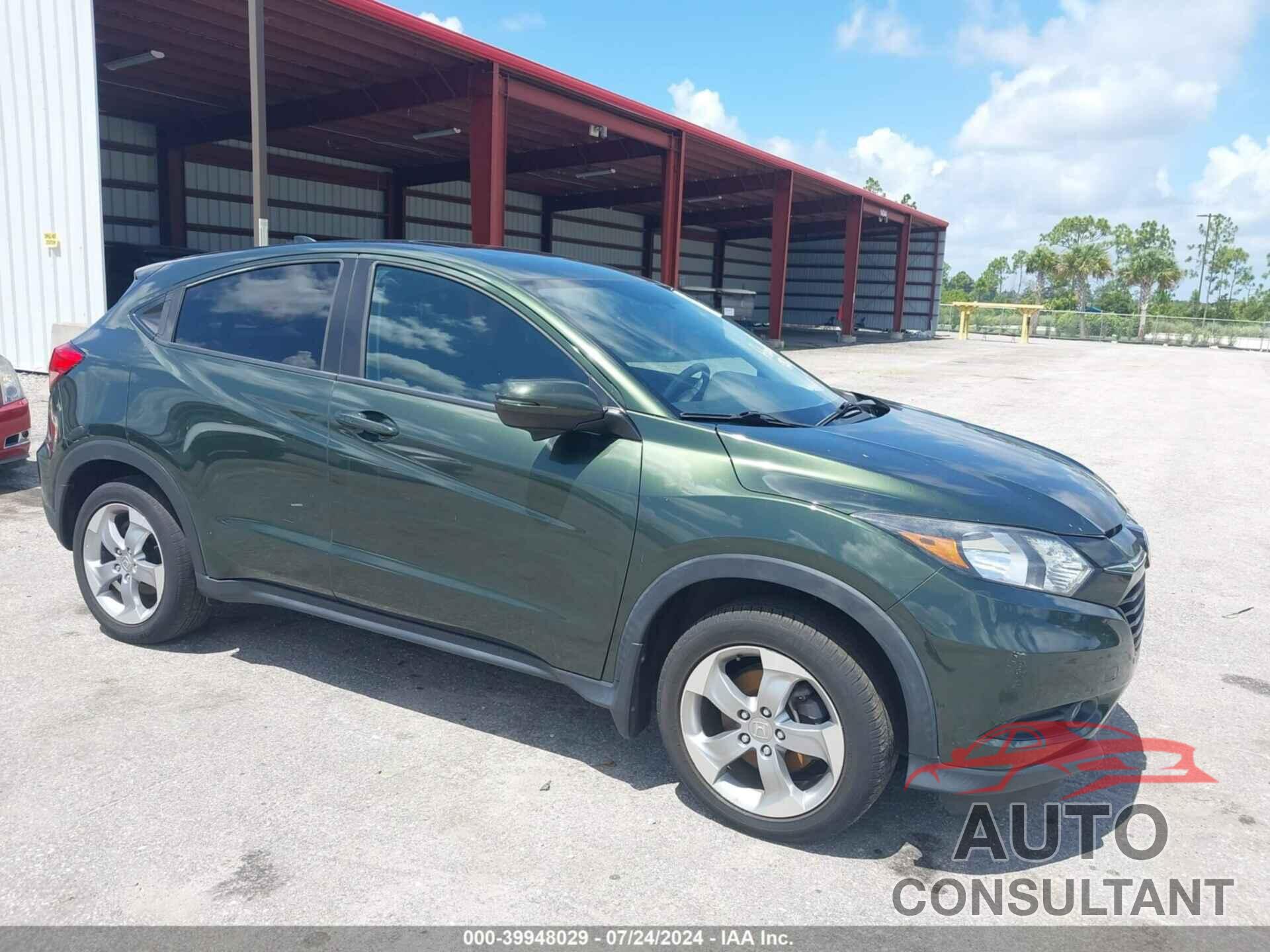 HONDA HR-V 2016 - 3CZRU6H57GM765884