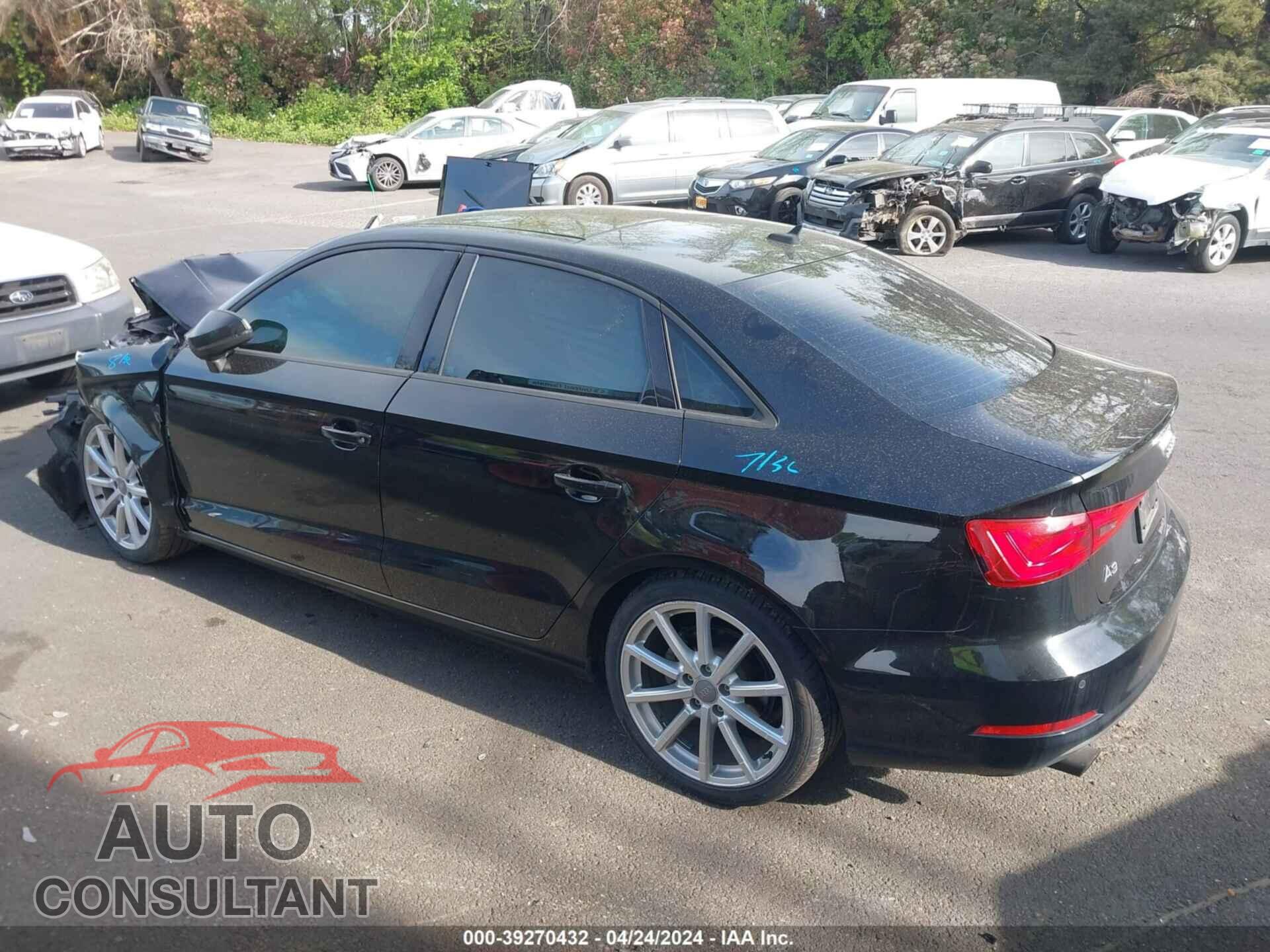AUDI A3 2016 - WAUB8GFF6G1007199