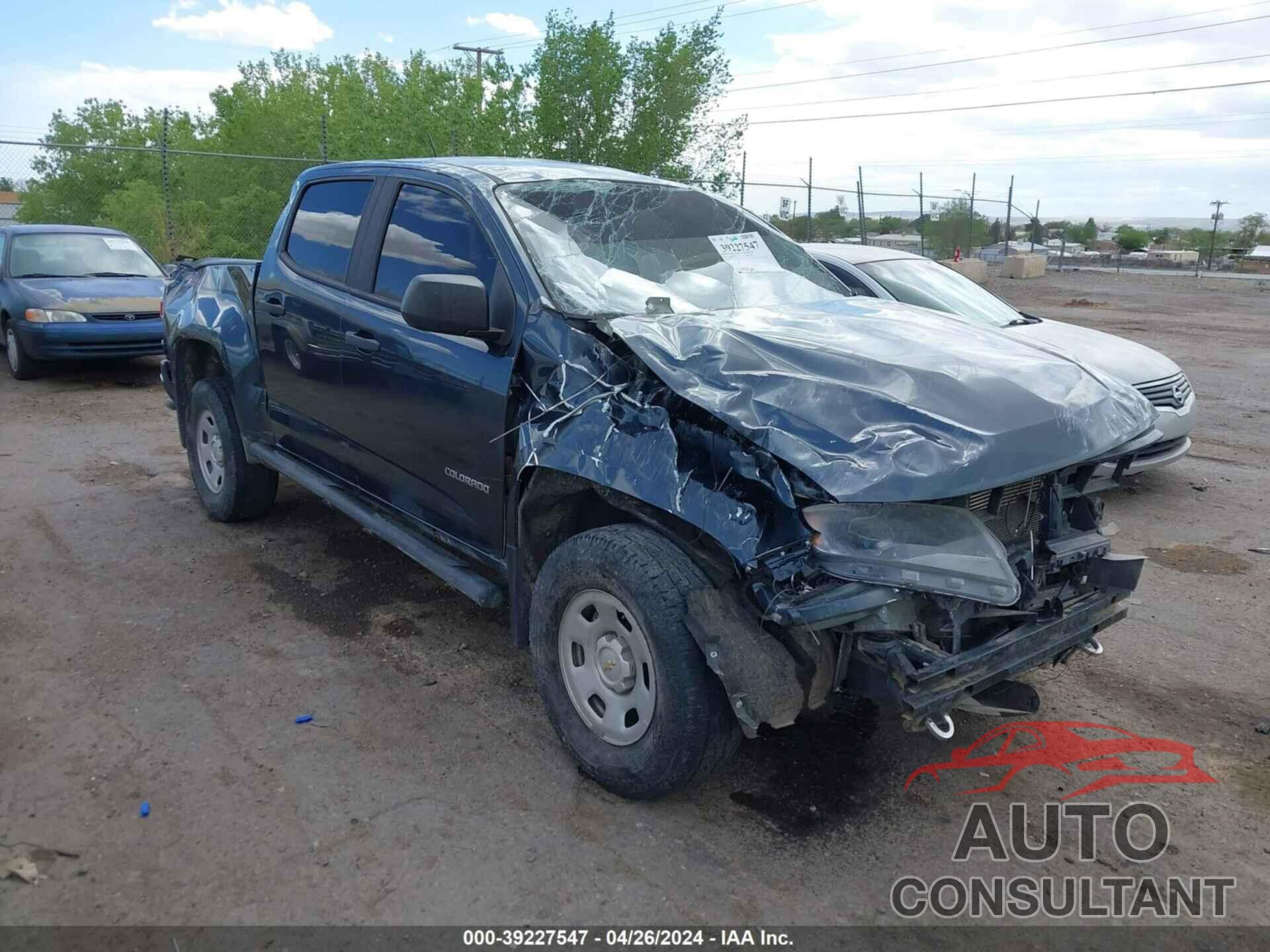 CHEVROLET COLORADO 2019 - 1GCGTBEN5K1181826